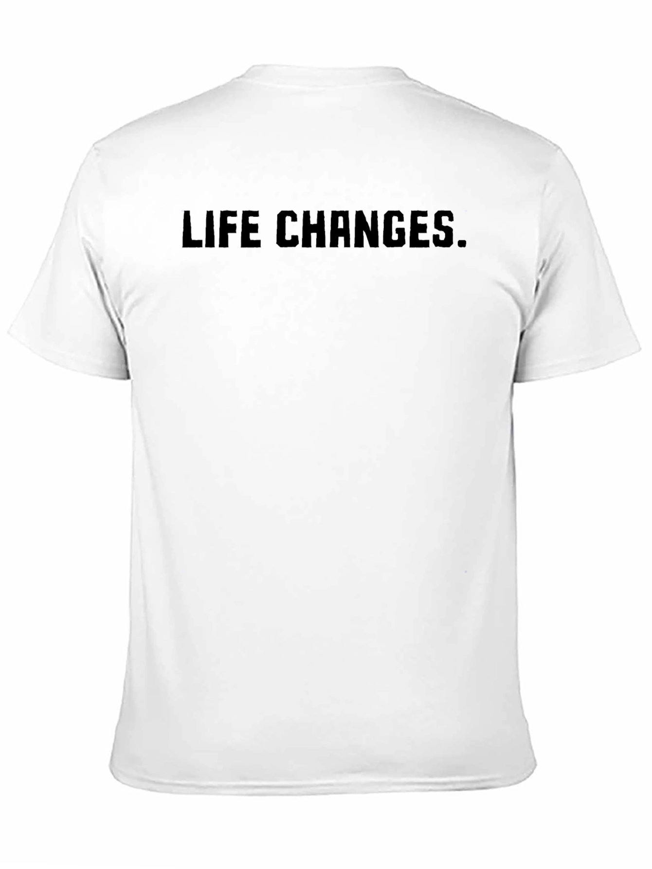 Life Changes Black T-Shirt
