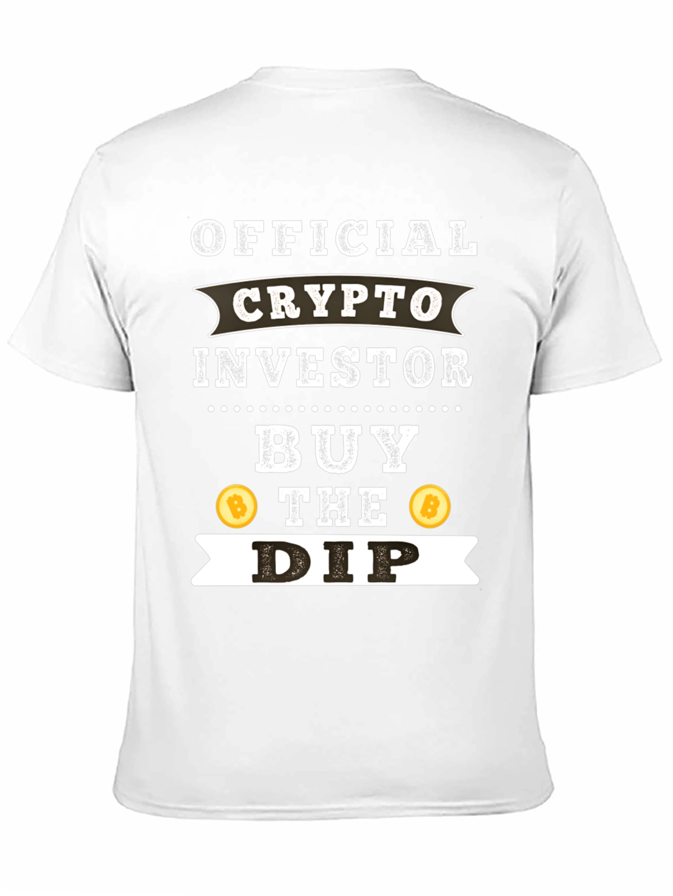 Crypto Investor Black T-Shirt - Buy The Dip