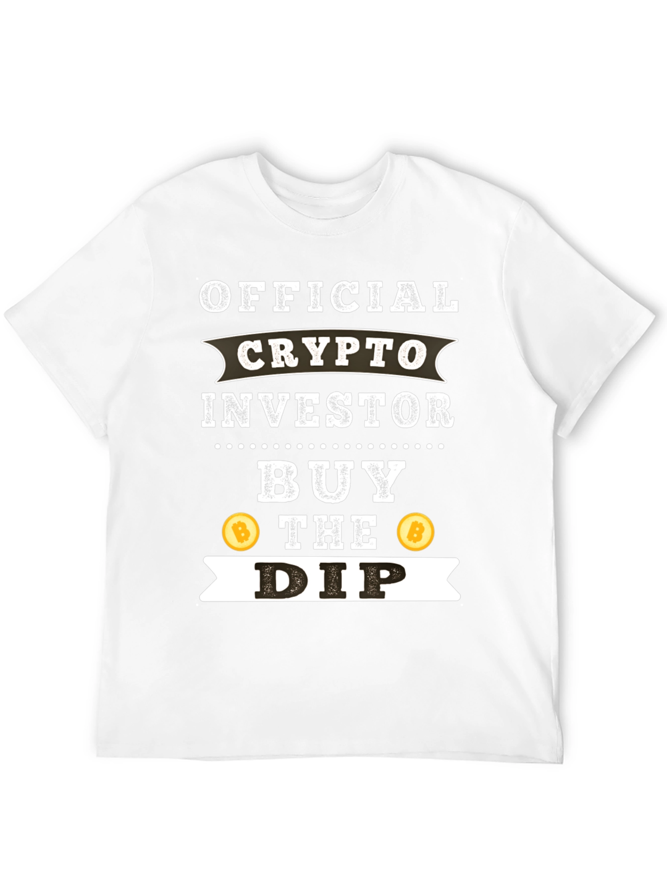 Crypto Investor Black T-Shirt - Buy The Dip