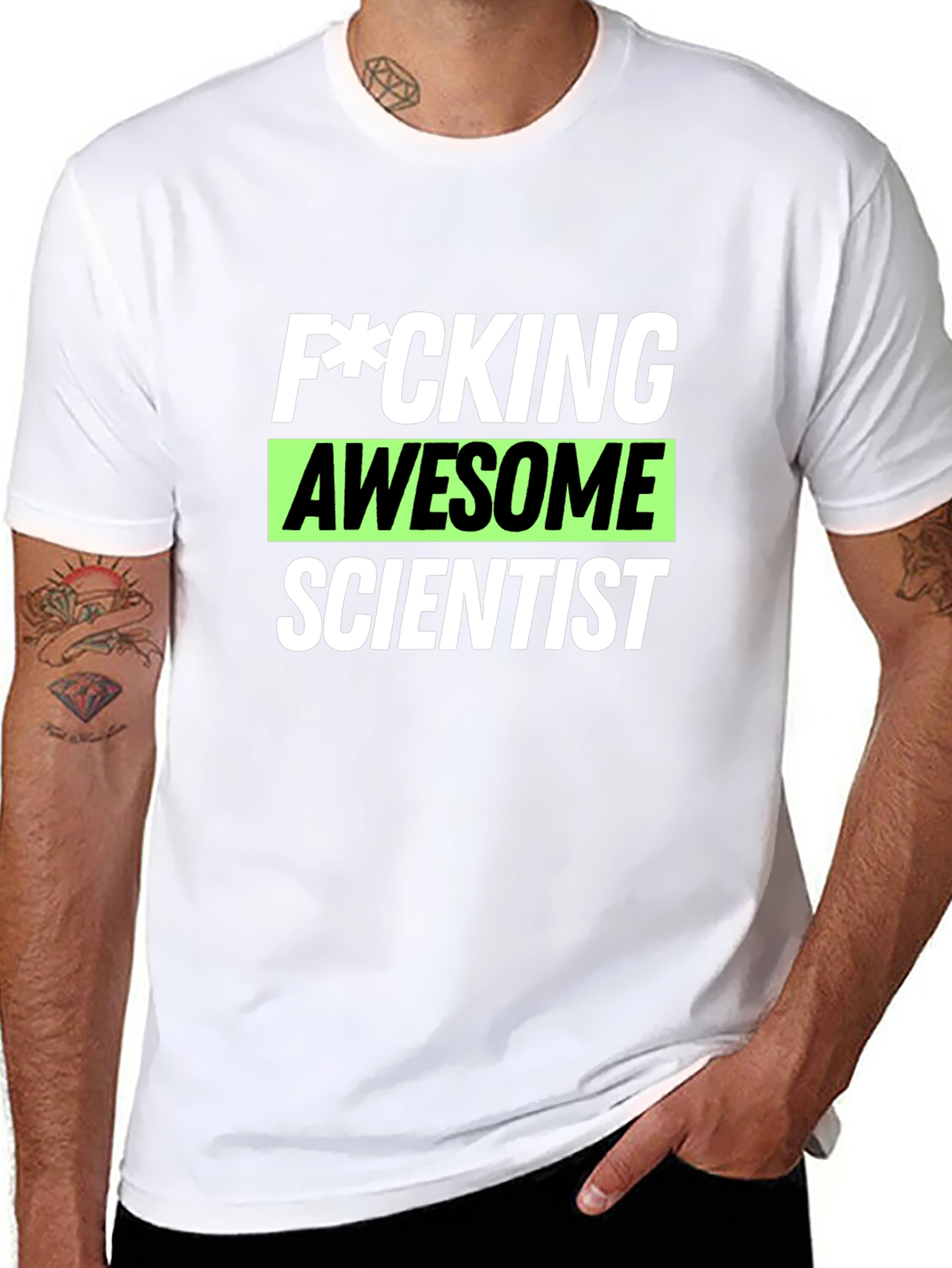 Awesome Scientist Graphic T-Shirt