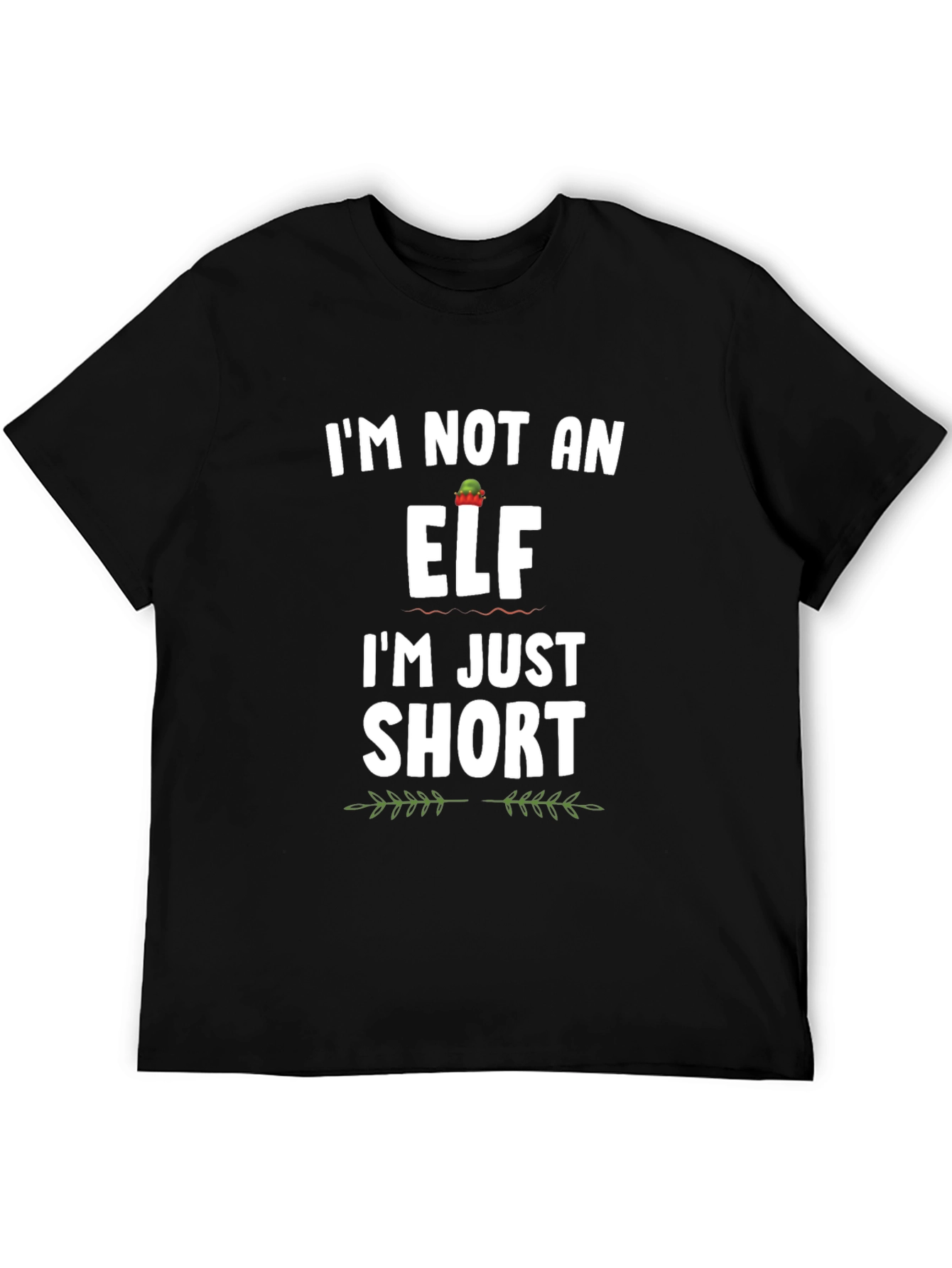 Funny Short Elf Christmas T-Shirt