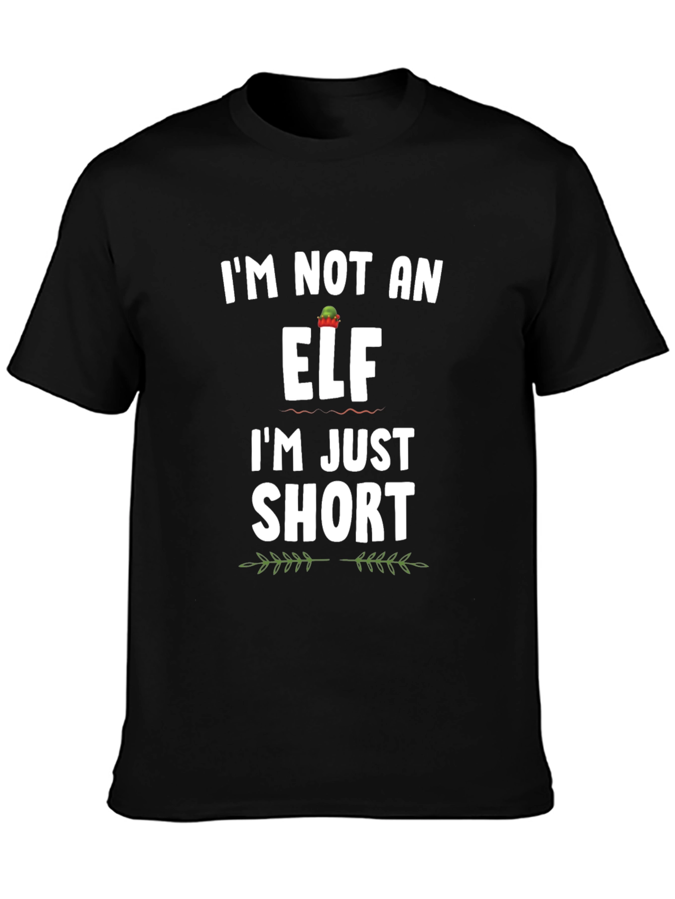 Funny Short Elf Christmas T-Shirt