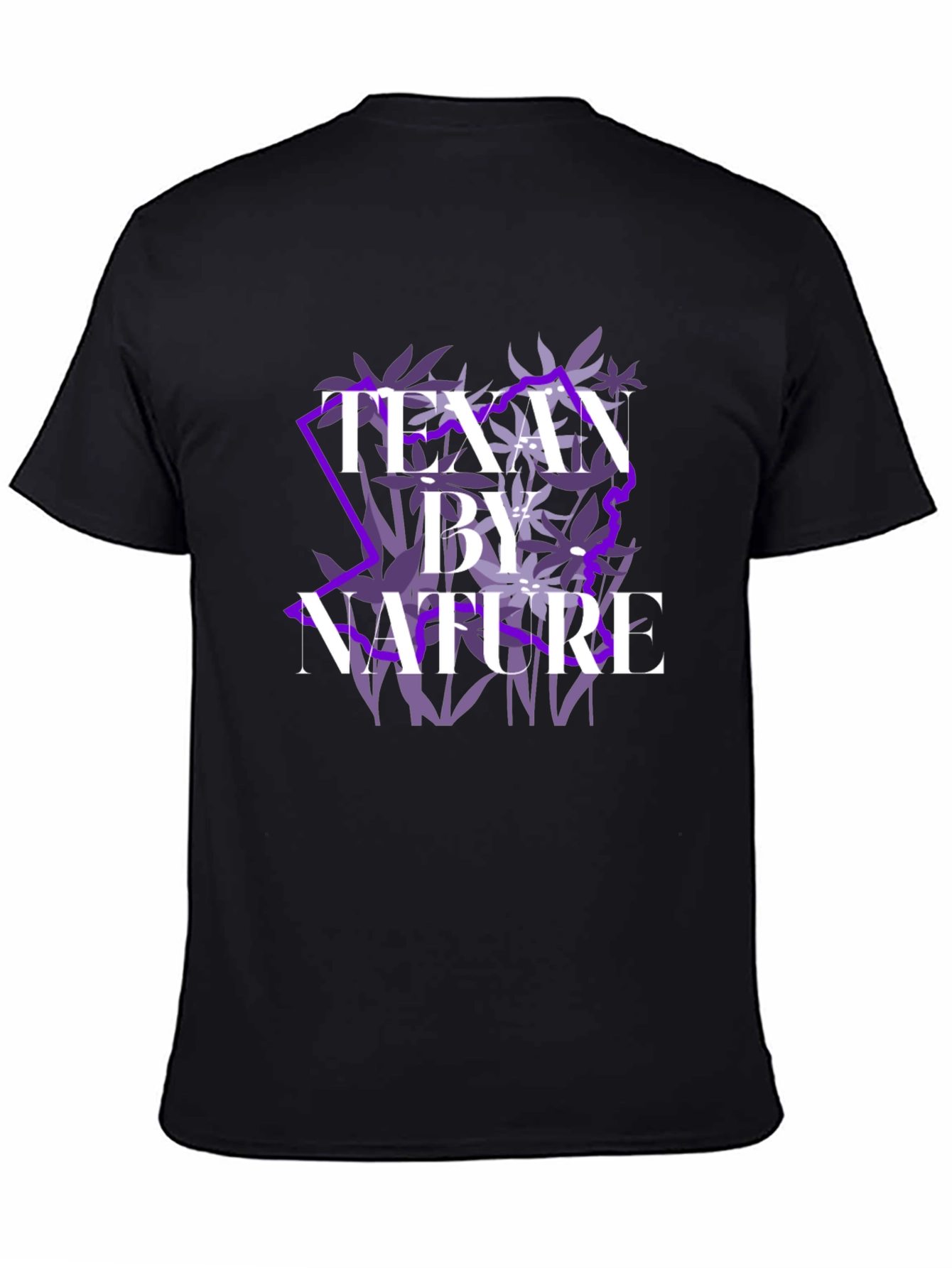 Texan by Nature Black Graphic Tee
