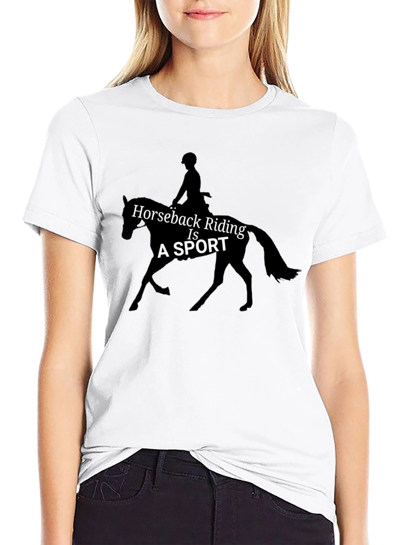 Horseback Riding Is A Sport Graphic T-Shirt