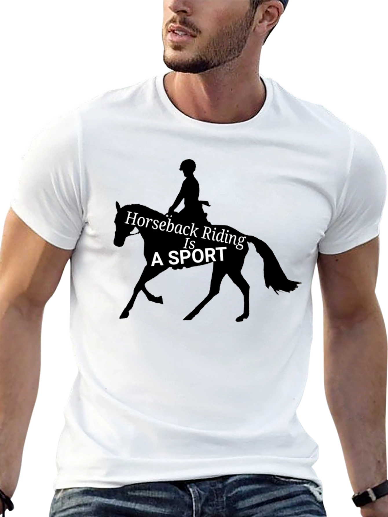 Horseback Riding Is A Sport Graphic T-Shirt