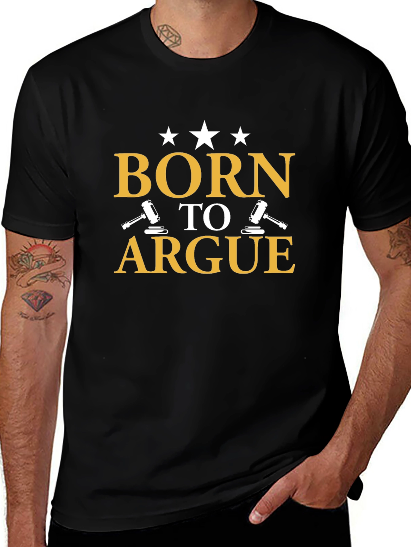 Born to Argue T-Shirt - Lawyer Gift