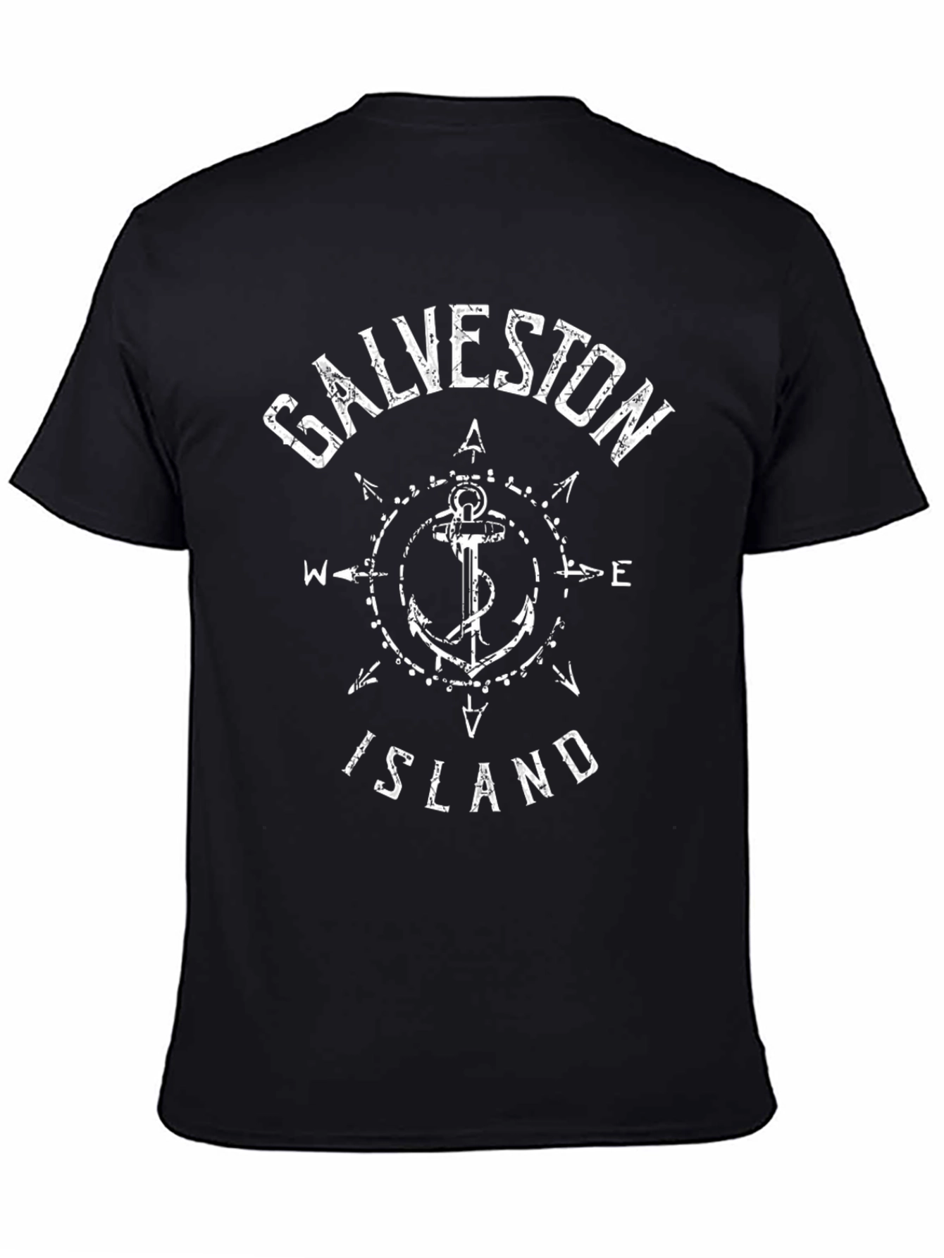 Galveston Island Anchor T-Shirt