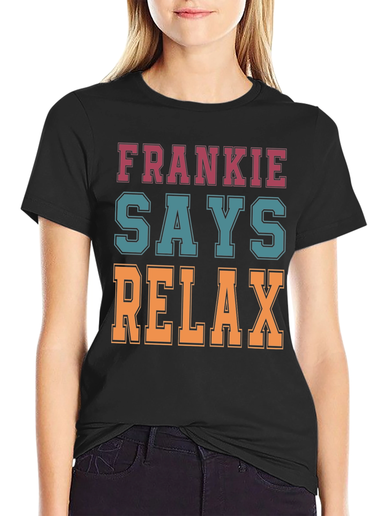 Frankie Says Relax Tee - Retro Style