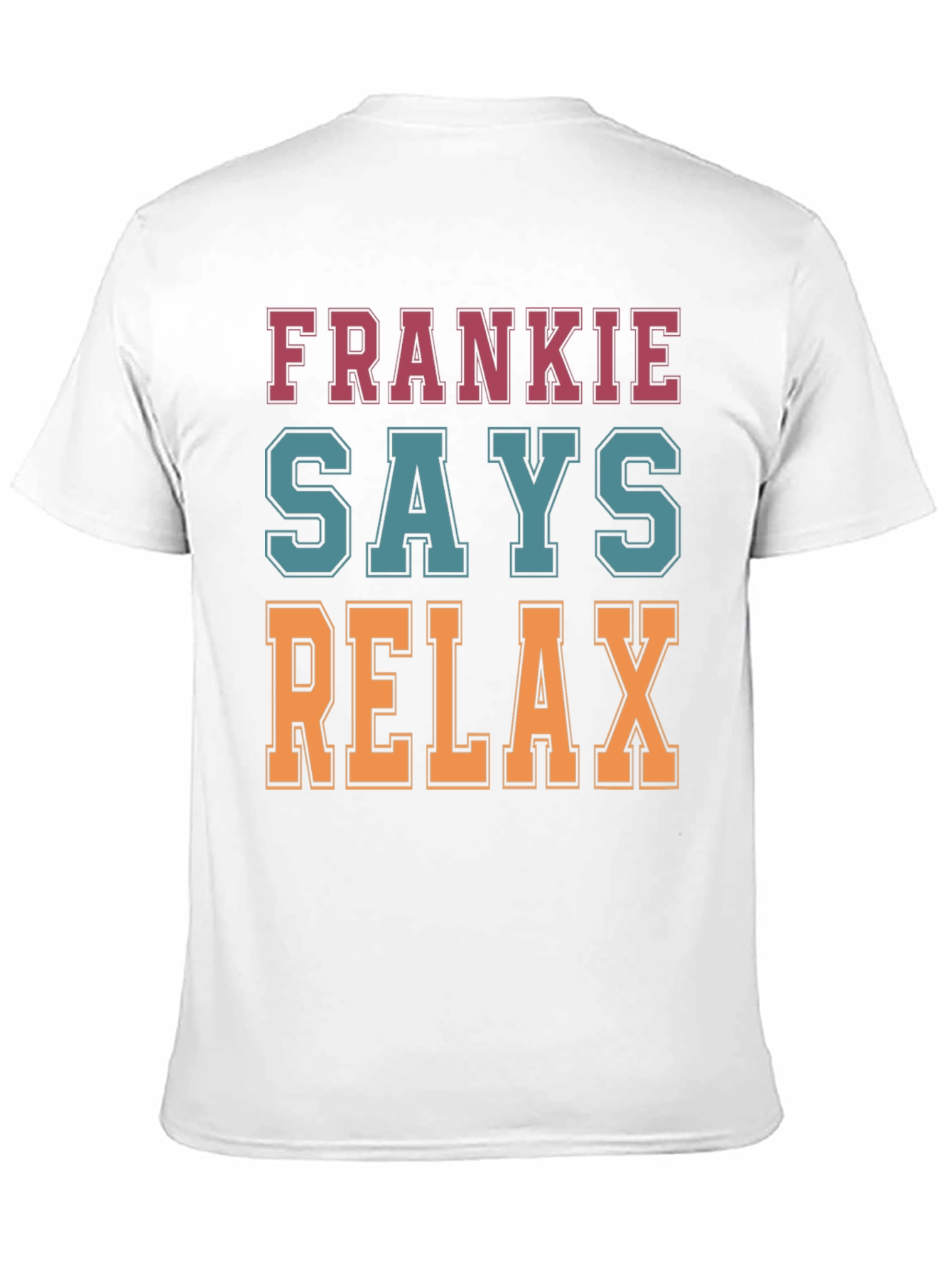 Frankie Says Relax Tee - Retro Style