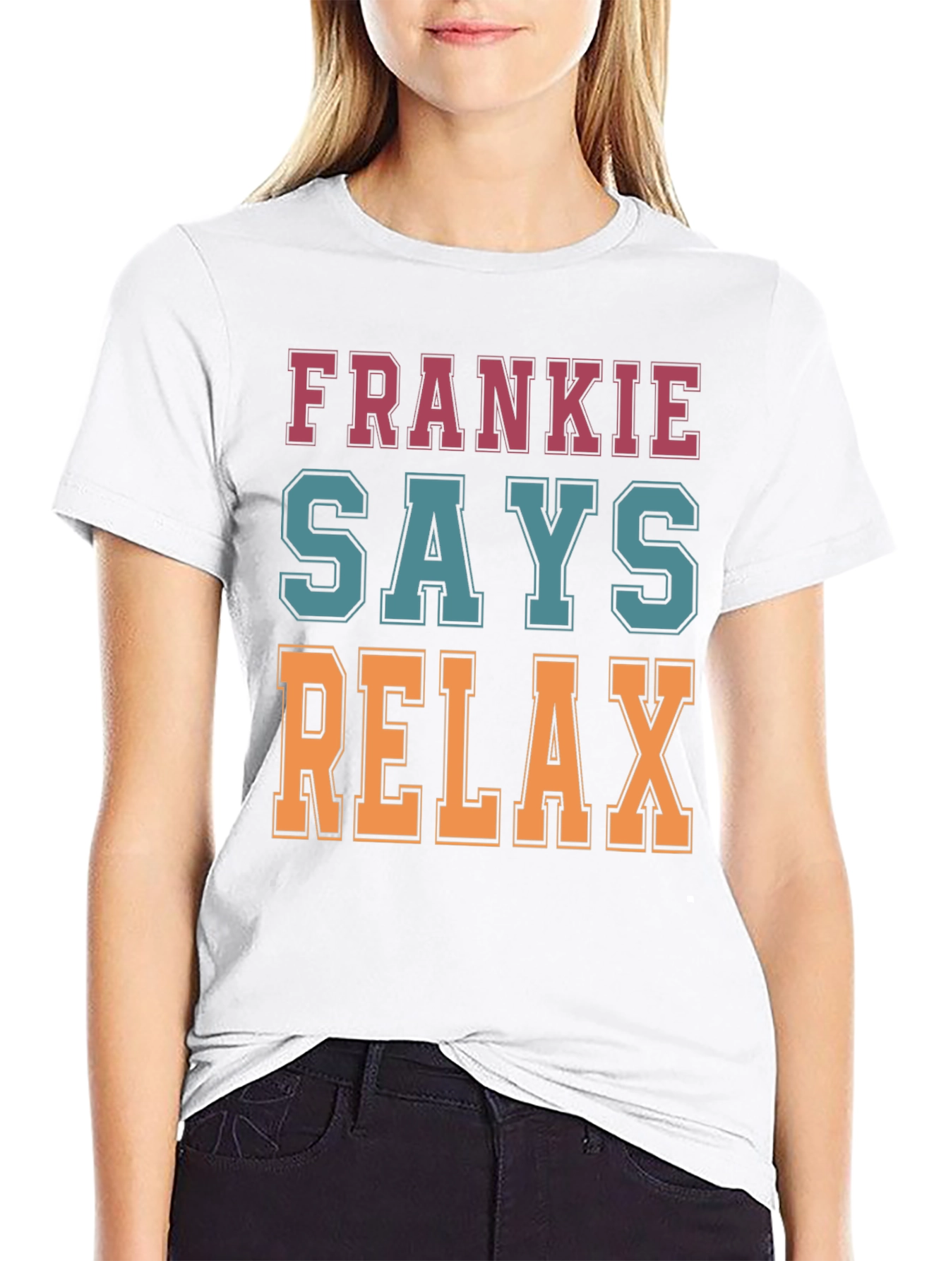 Frankie Says Relax Tee - Retro Style