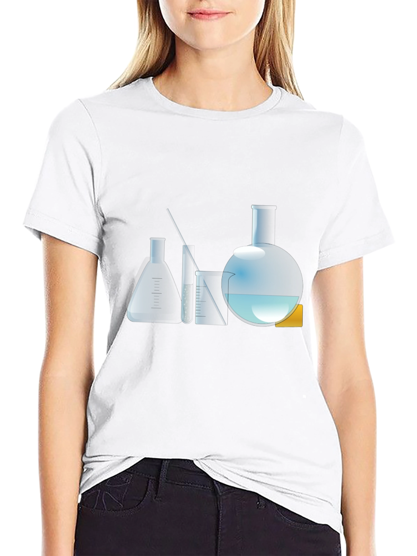 Science Flask T-Shirt - Cool Chemistry Design