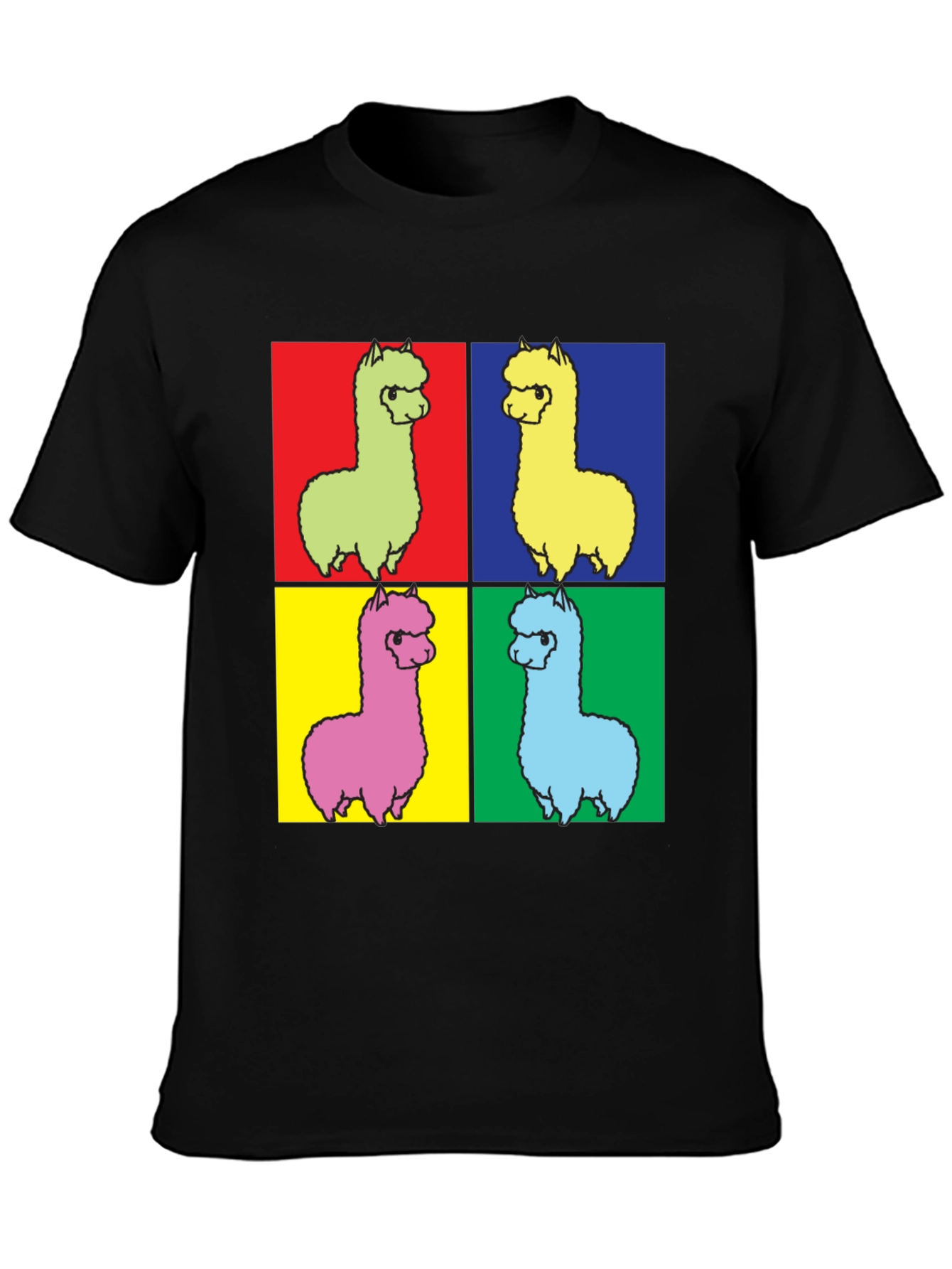 Pop Art Alpaca T-Shirt
