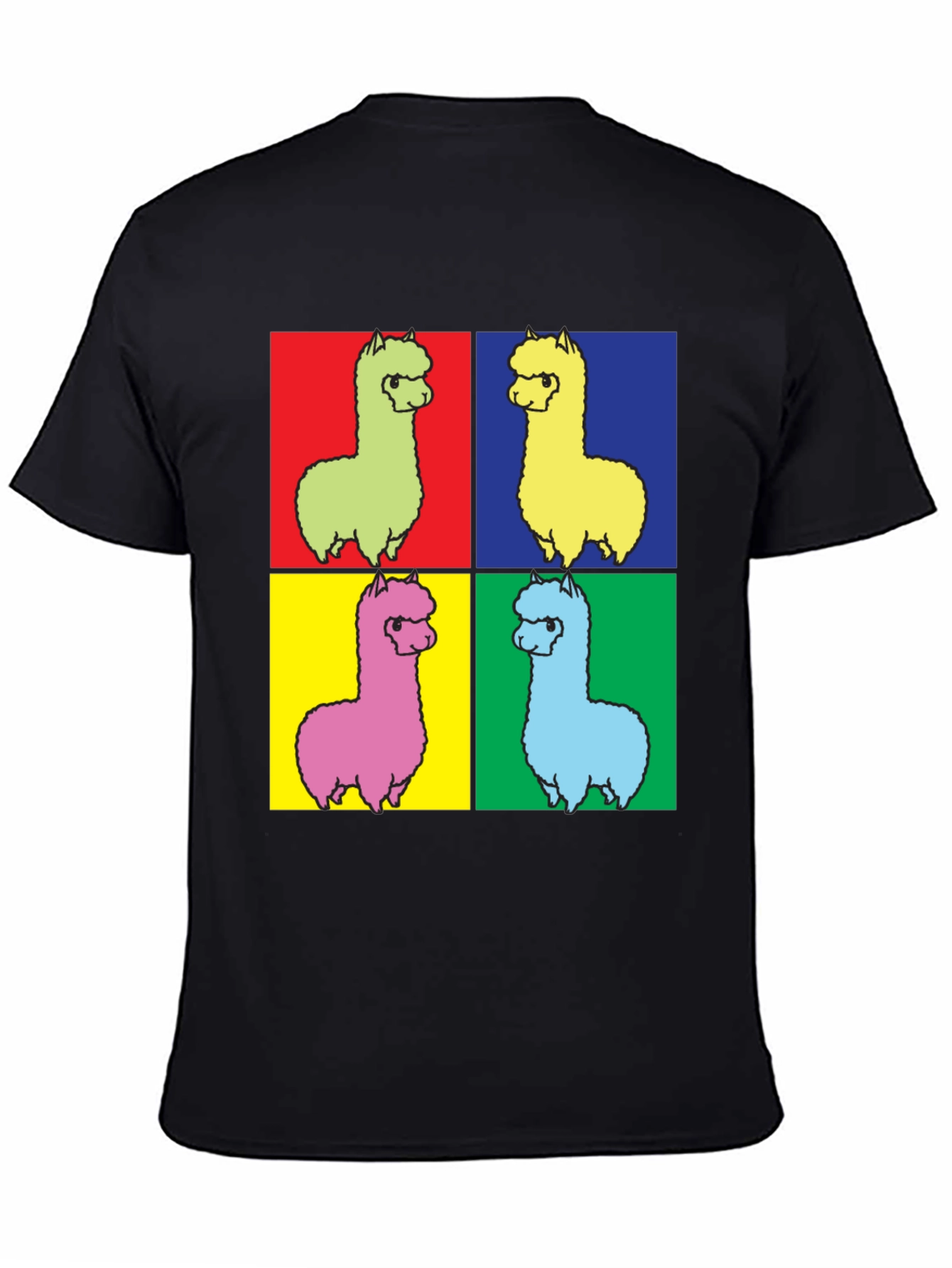 Pop Art Alpaca T-Shirt