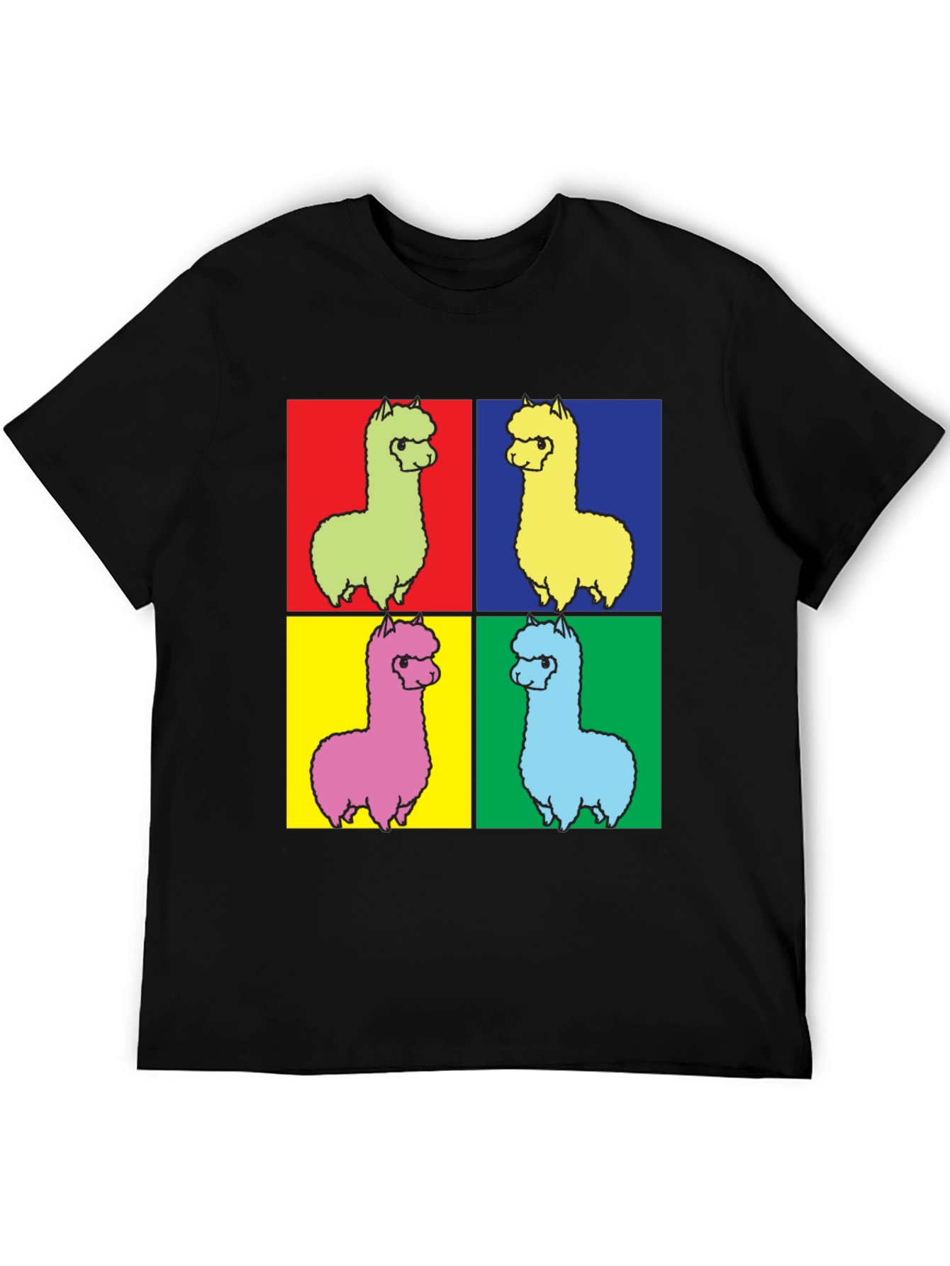 Pop Art Alpaca T-Shirt