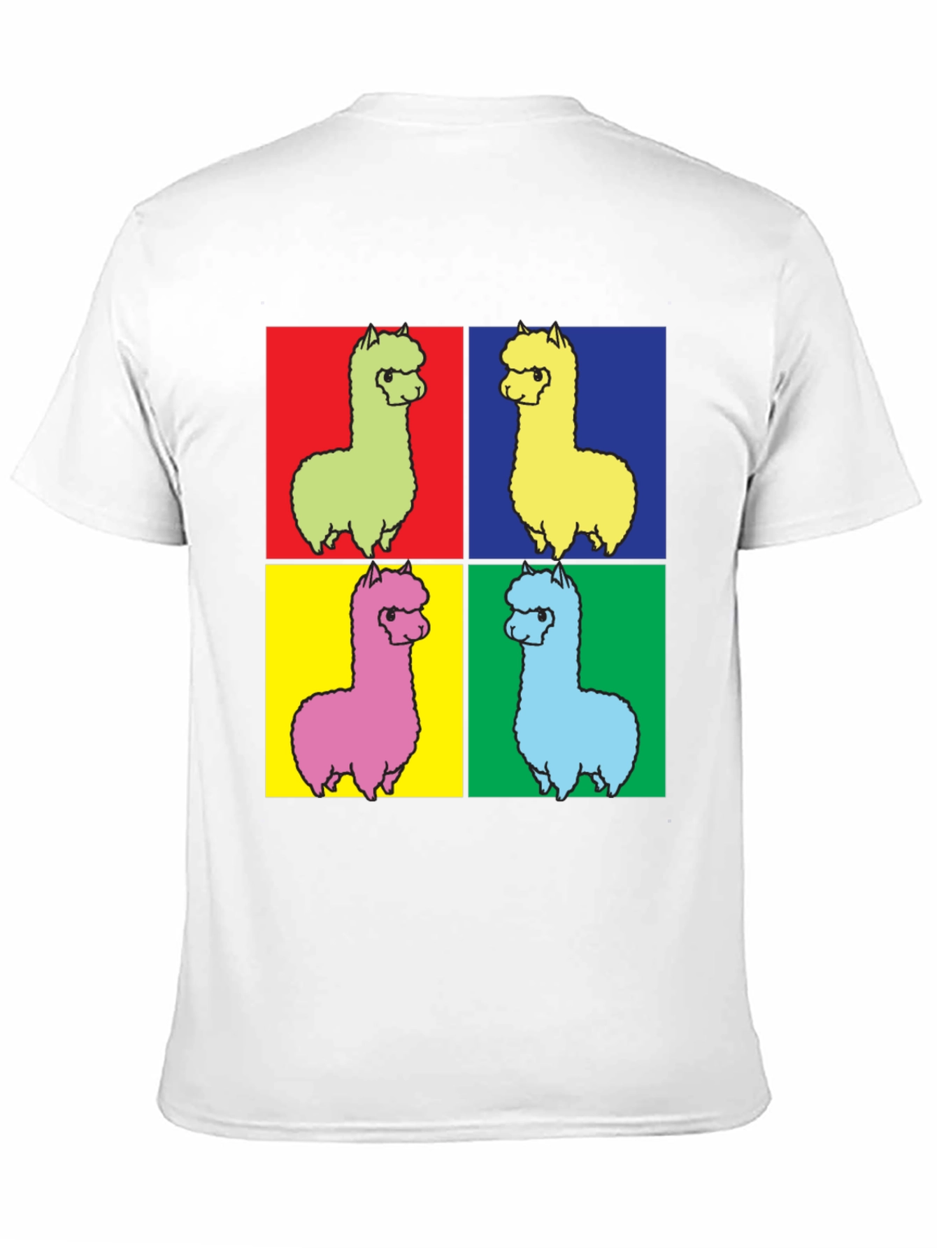 Pop Art Alpaca T-Shirt