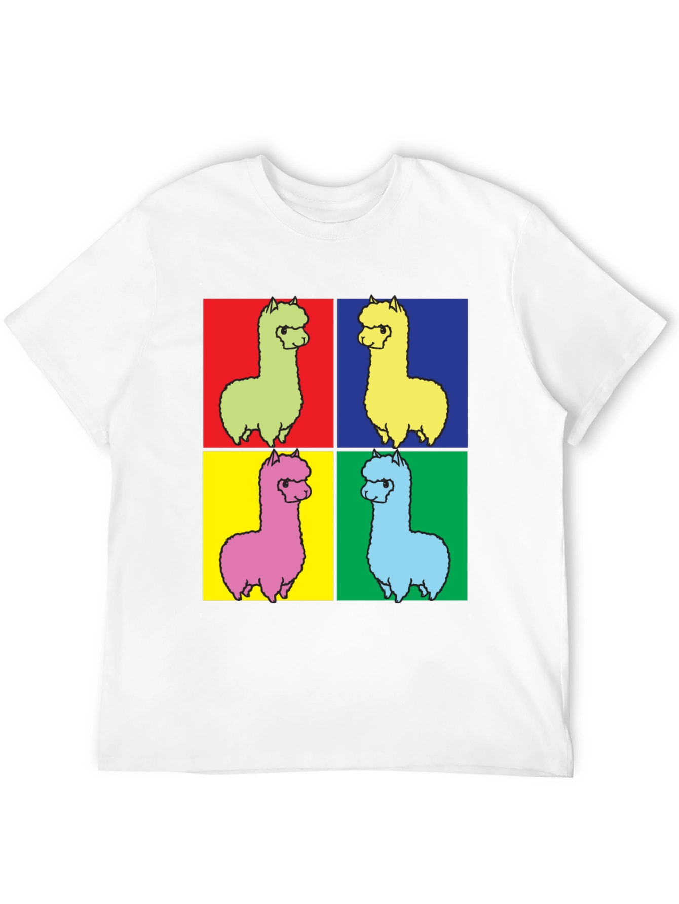 Pop Art Alpaca T-Shirt