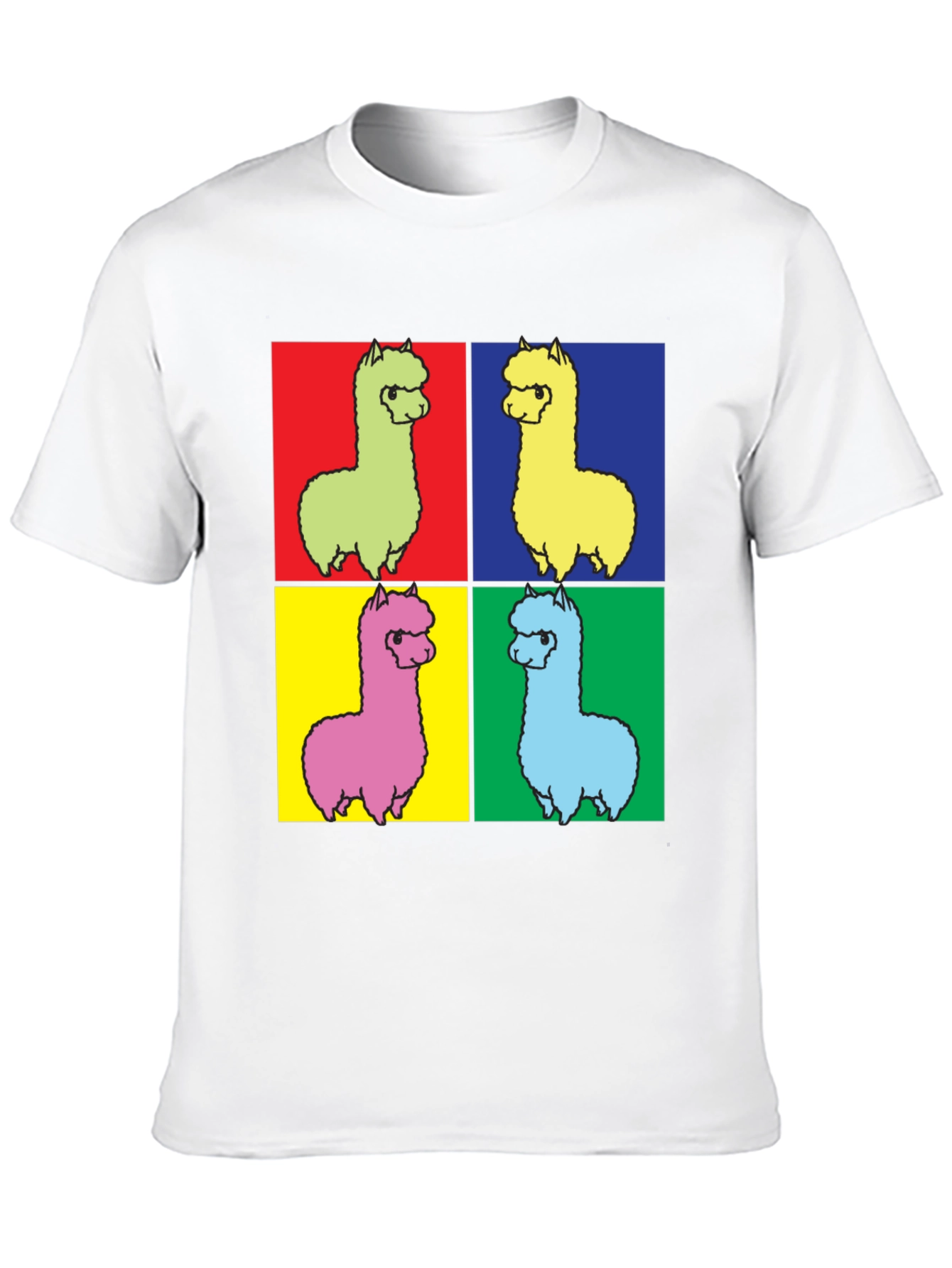 Pop Art Alpaca T-Shirt