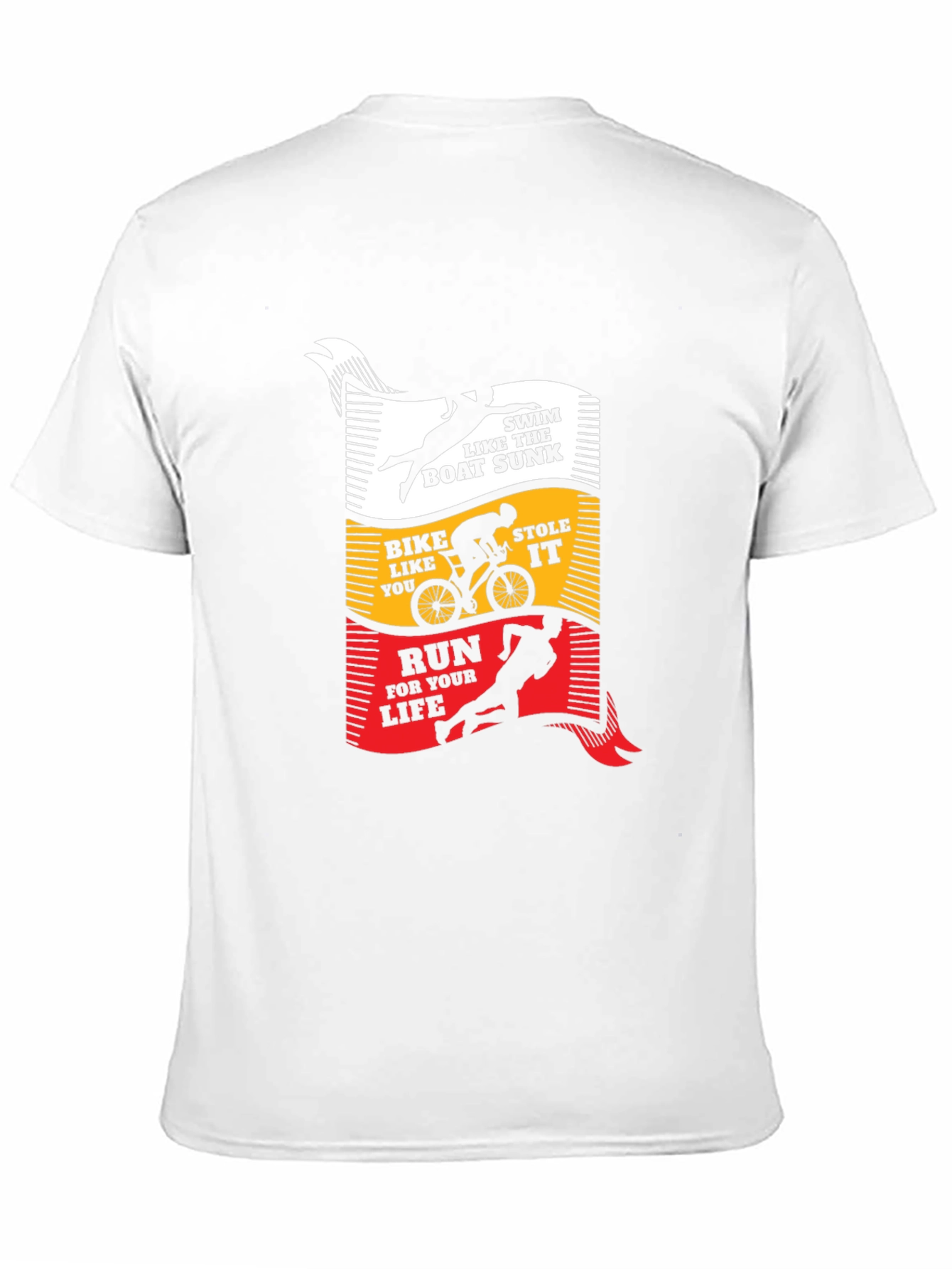 Triathlon T-Shirt: Swim Bike Run