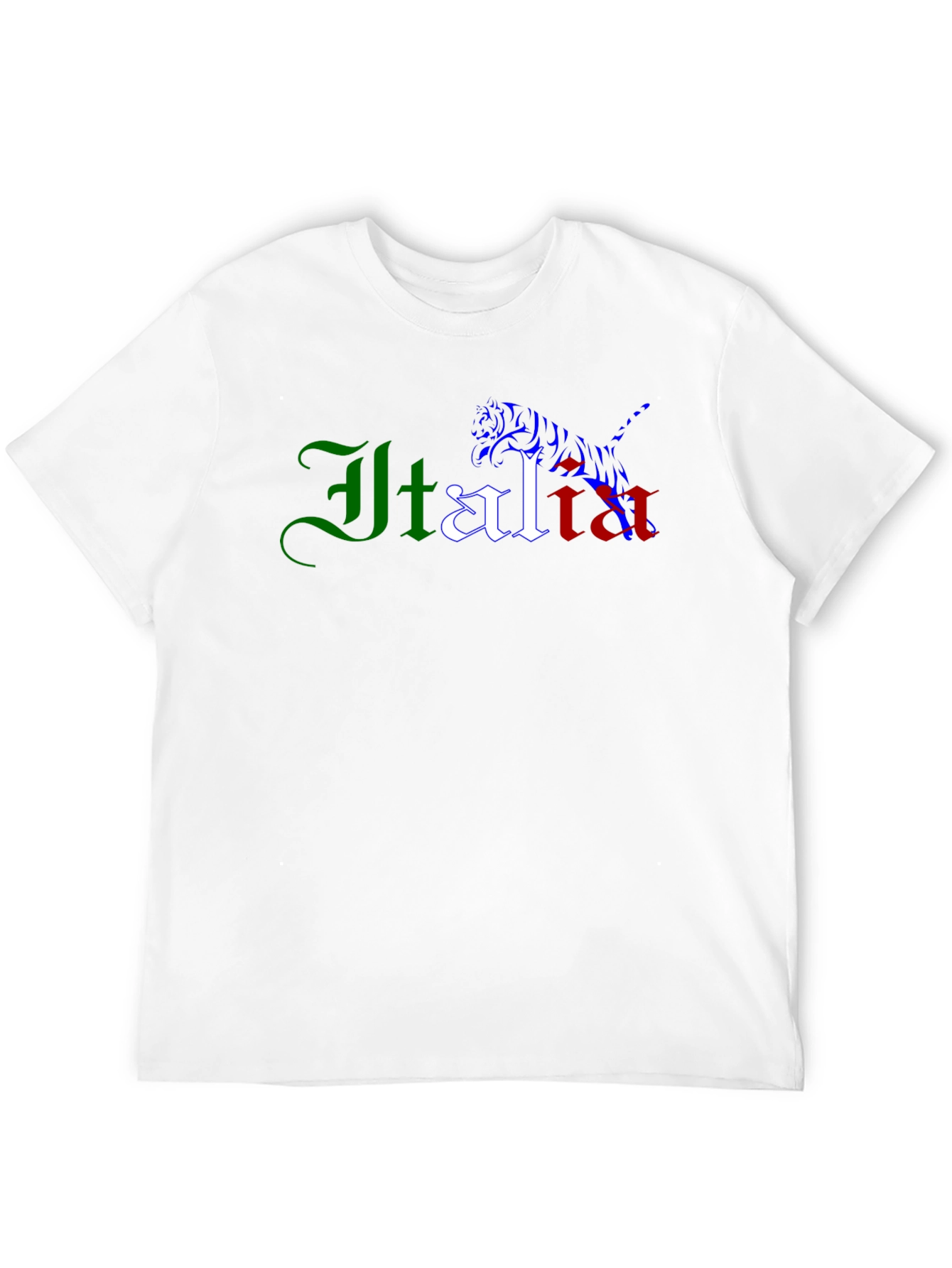 Italia Graphic Tee - Mens Black T-Shirt