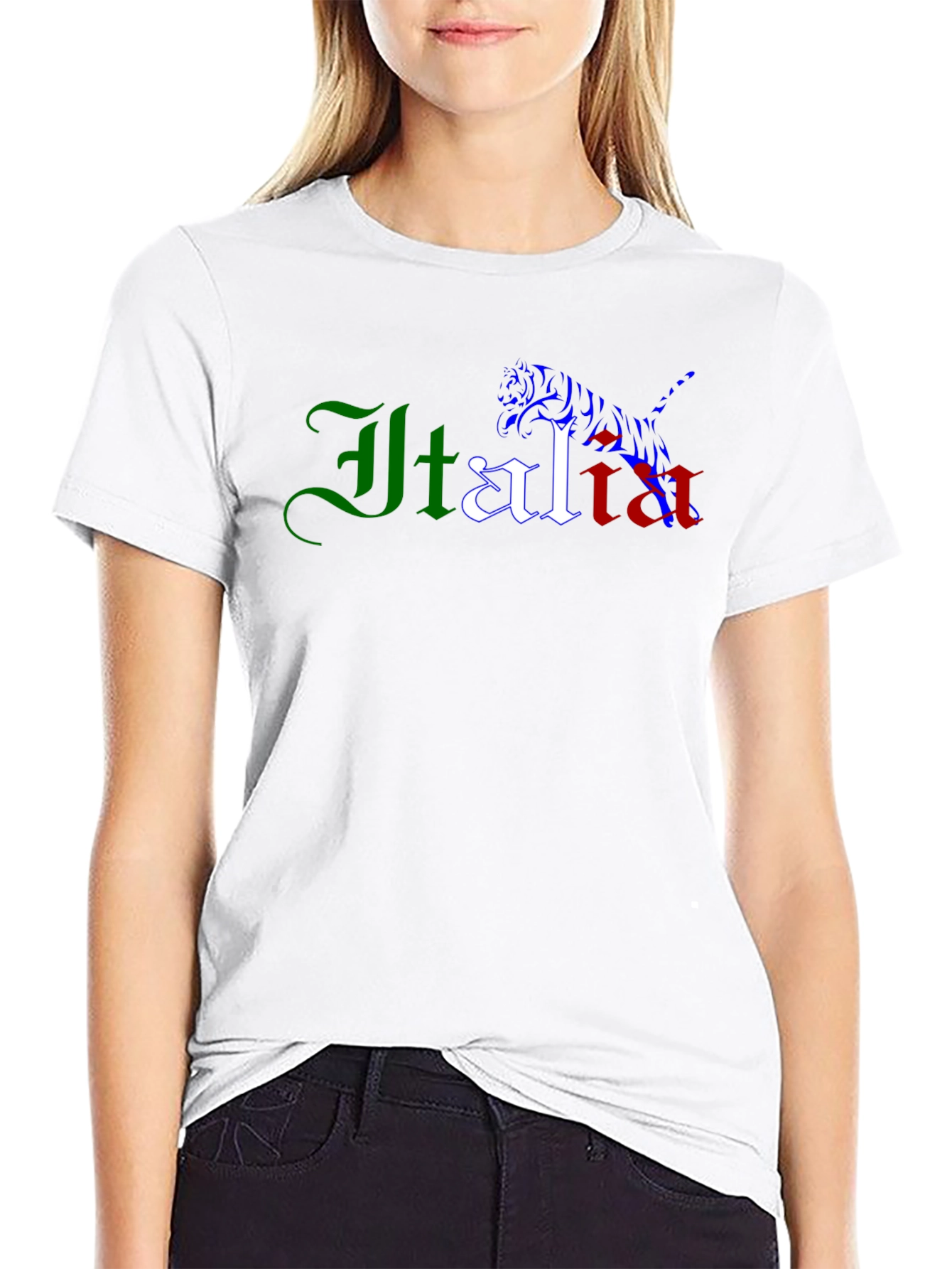 Italia Graphic Tee - Mens Black T-Shirt