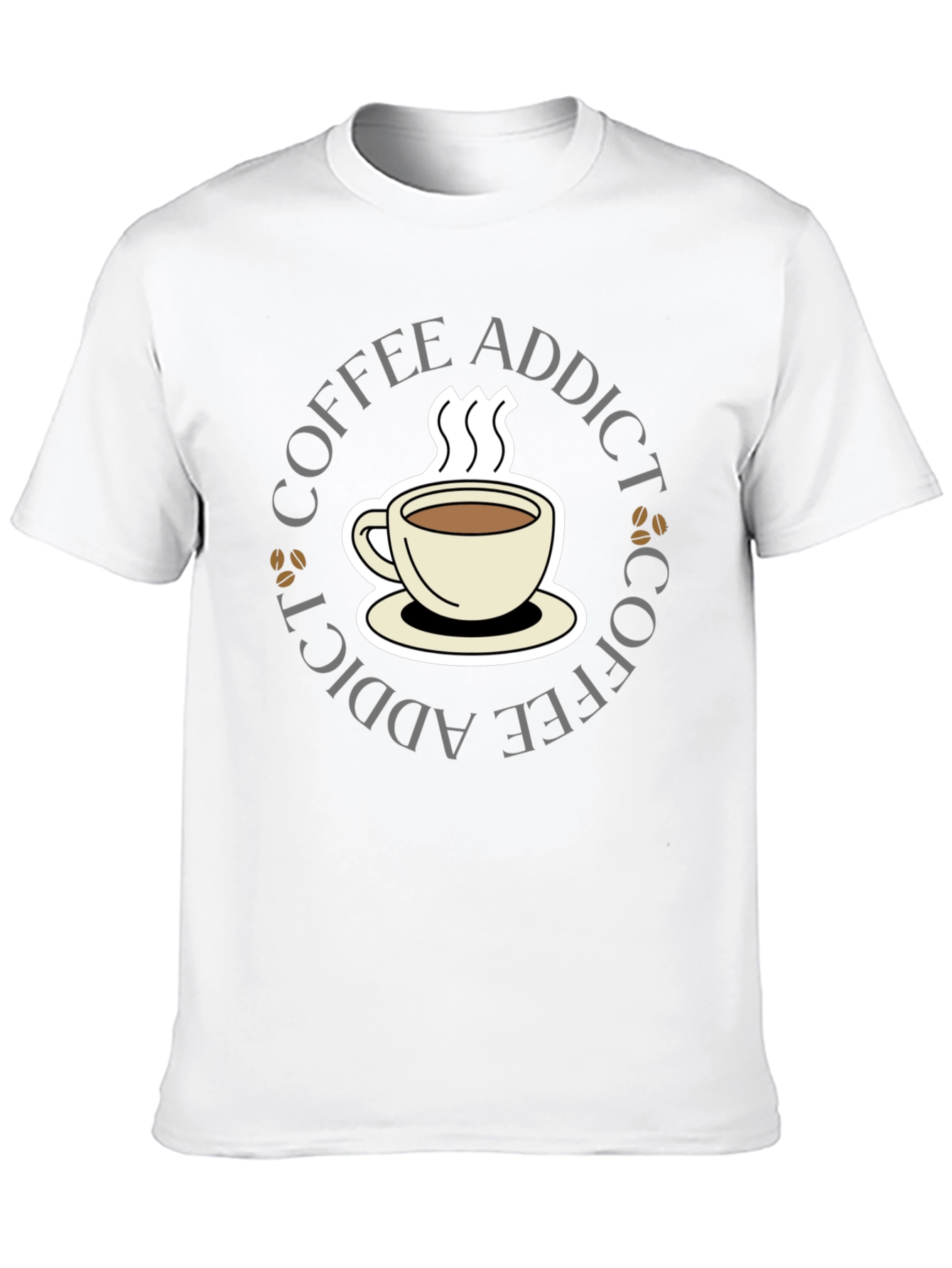 Coffee Addict Black T-Shirt
