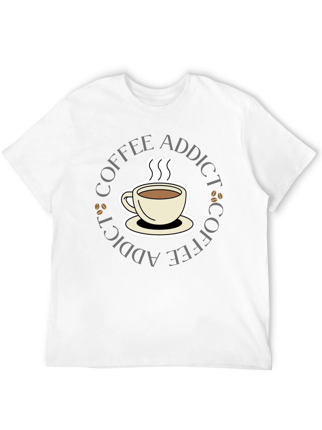 Coffee Addict Black T-Shirt