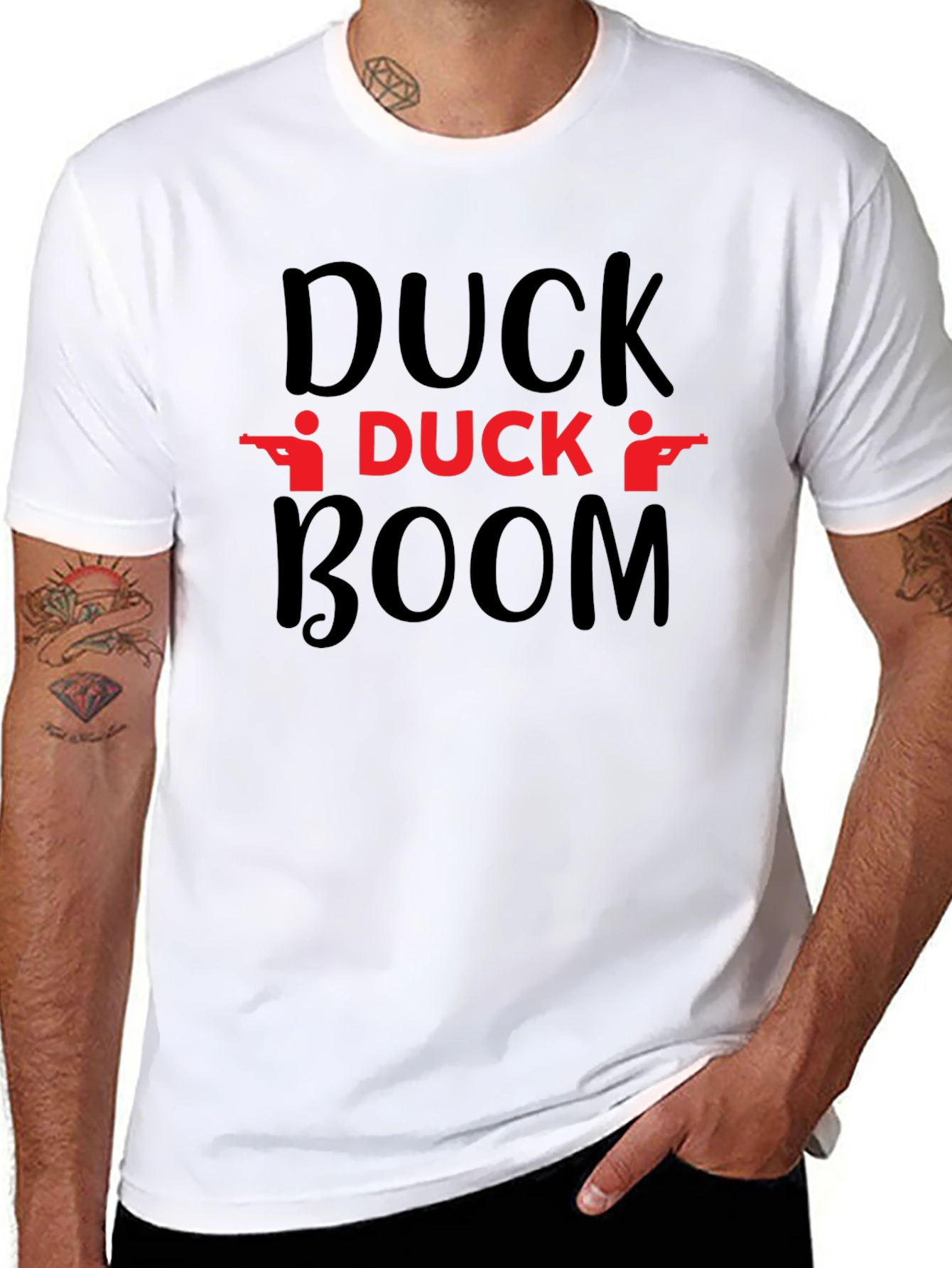 Duck Duck Boom Graphic T-Shirt
