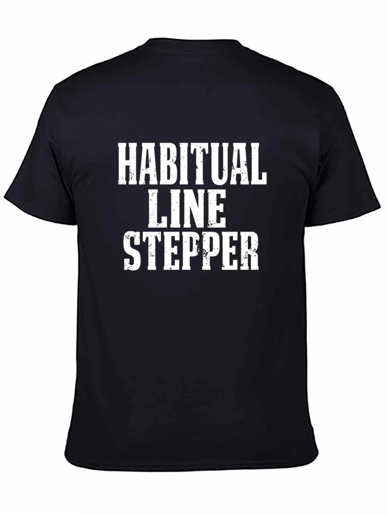 Habitual Line Stepper Black T-Shirt