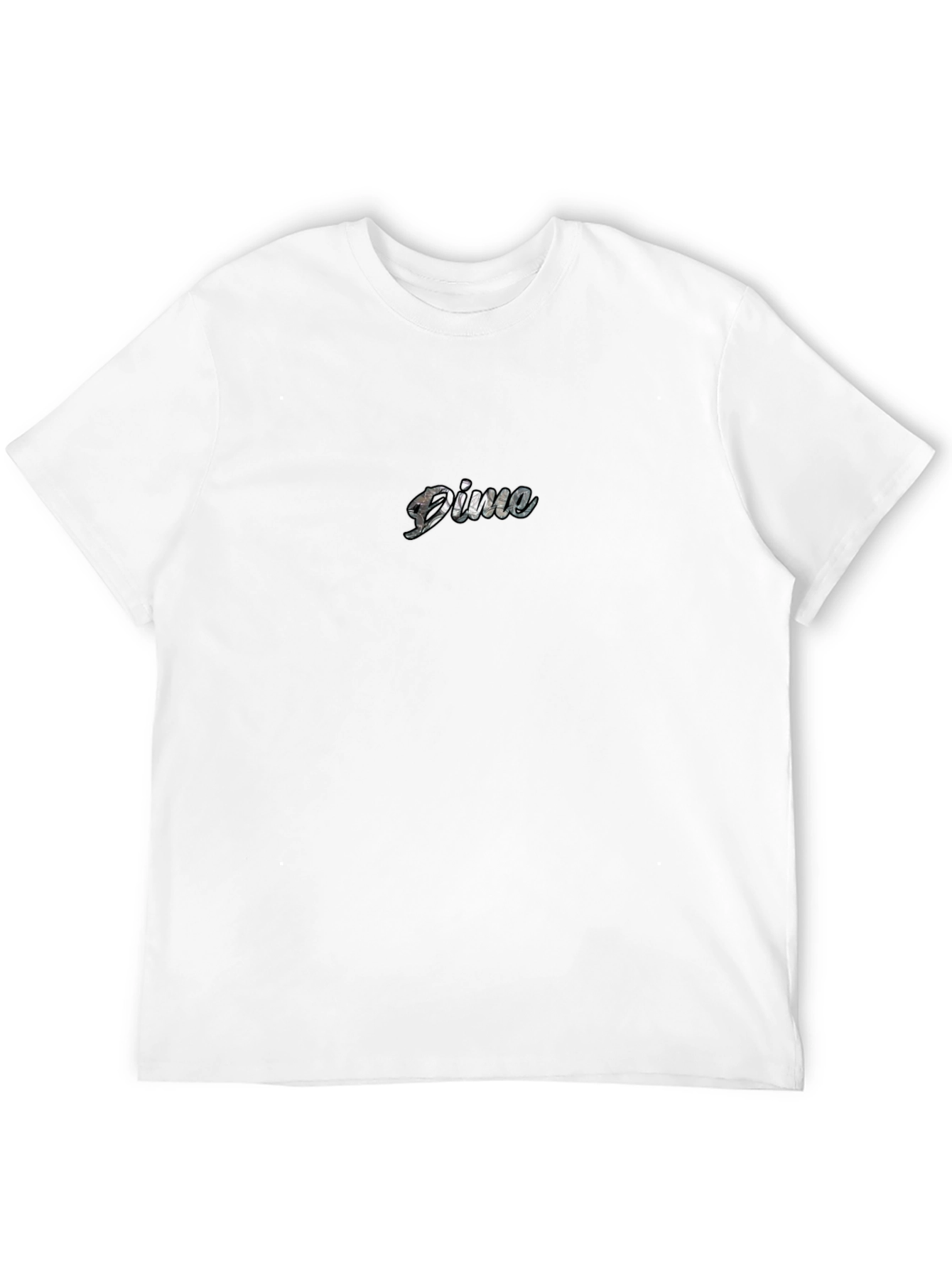 Mens Black Dime Logo T-Shirt - Casual Comfort