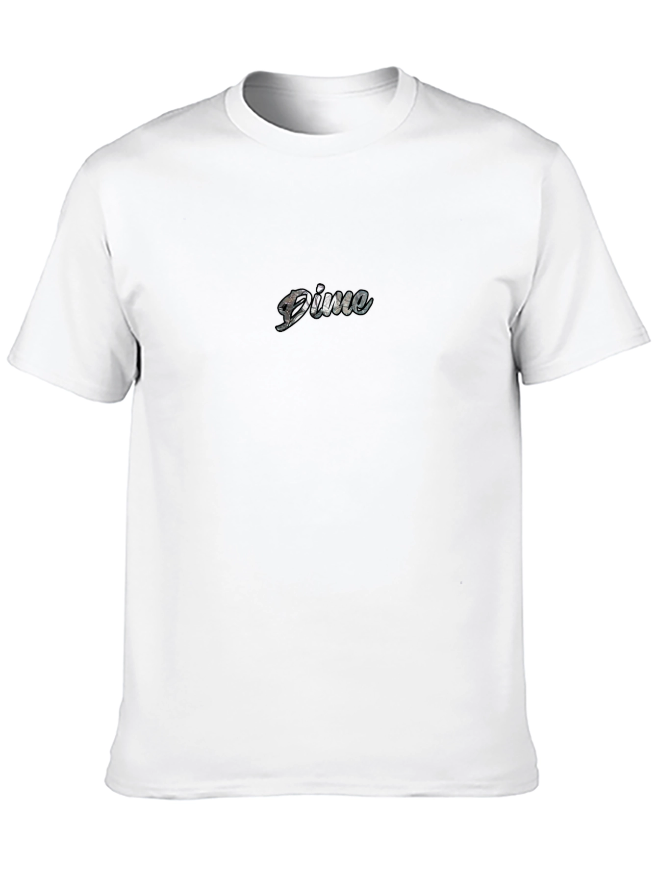 Mens Black Dime Logo T-Shirt - Casual Comfort