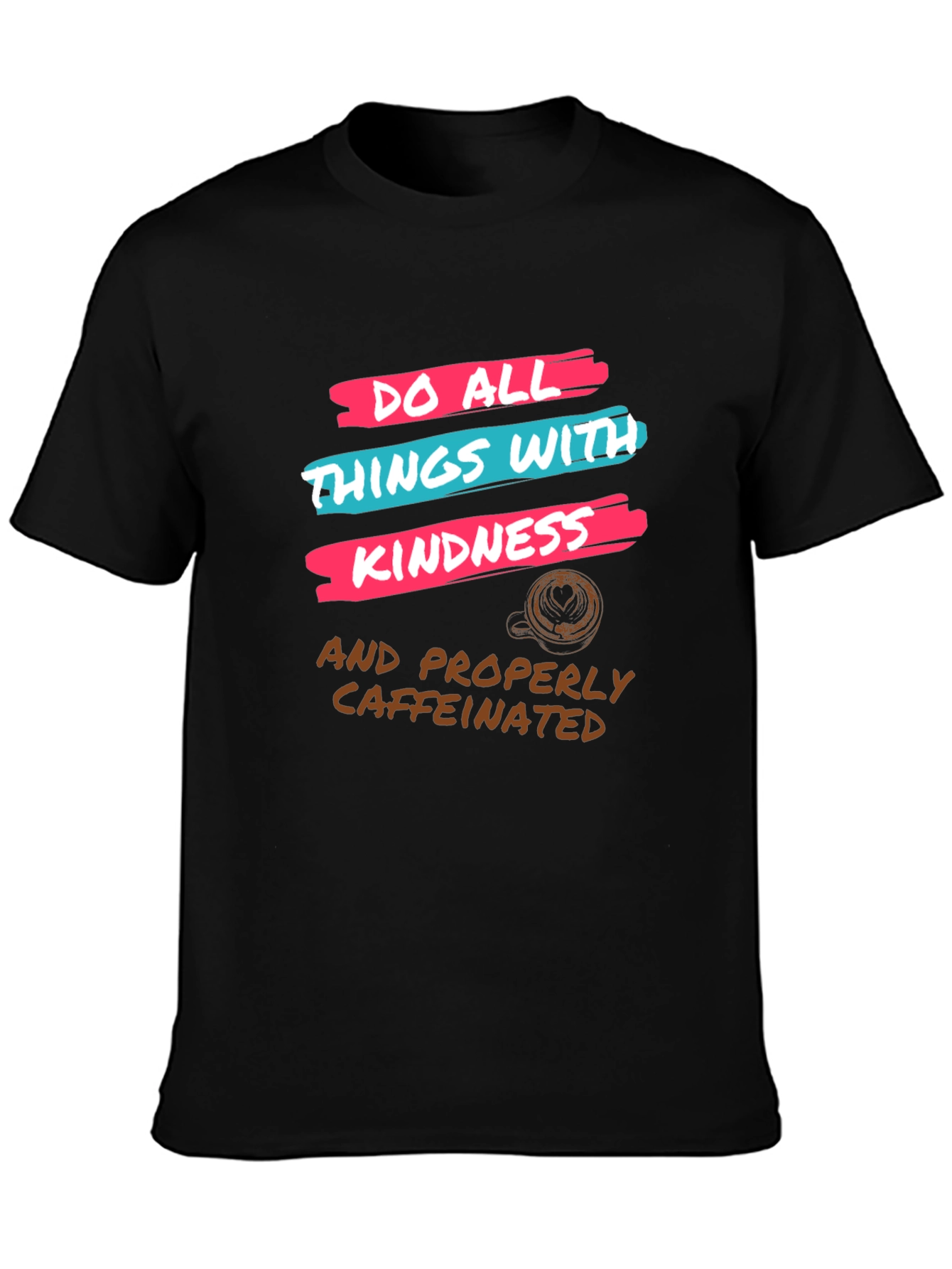Kindness & Coffee T-Shirt - Graphic Tee