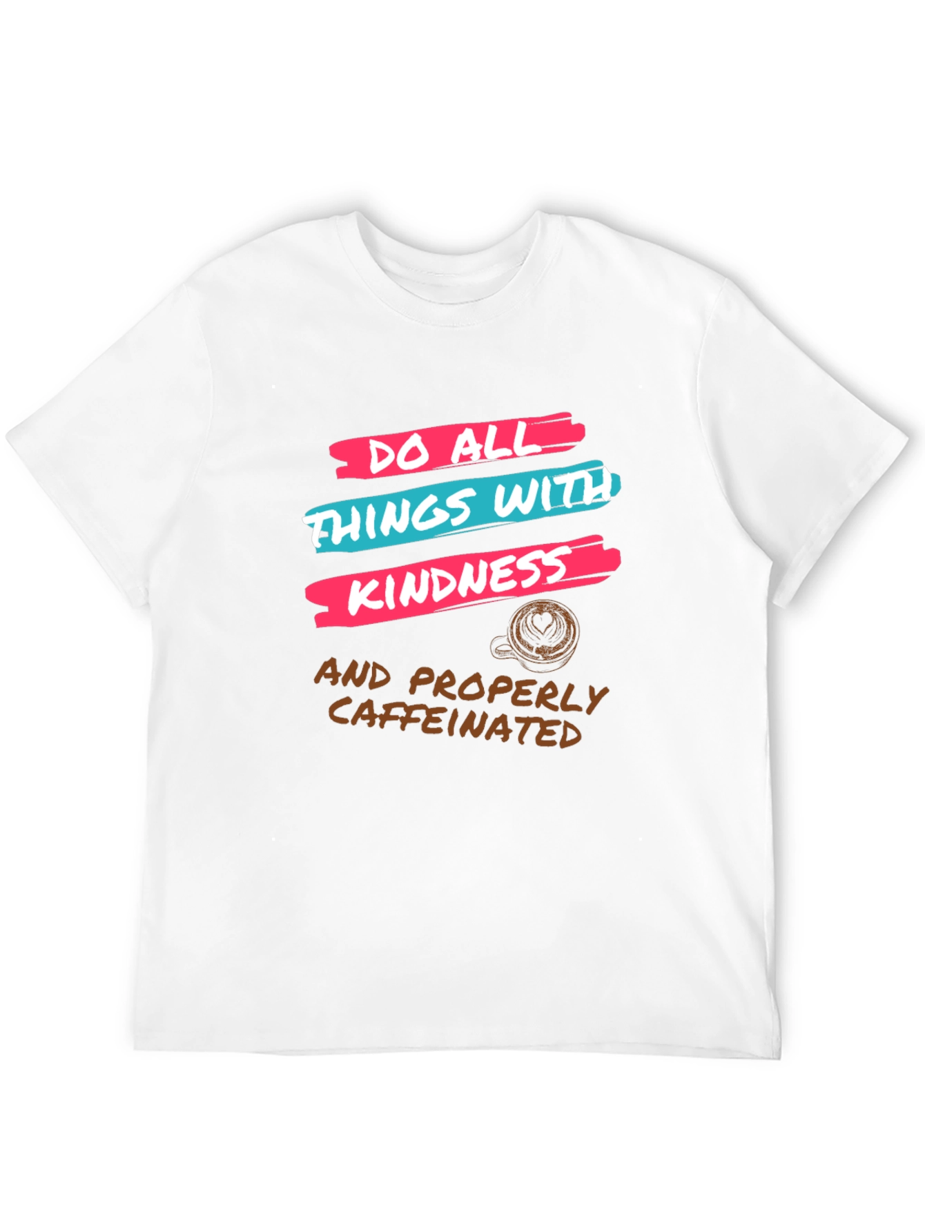 Kindness & Coffee T-Shirt - Graphic Tee