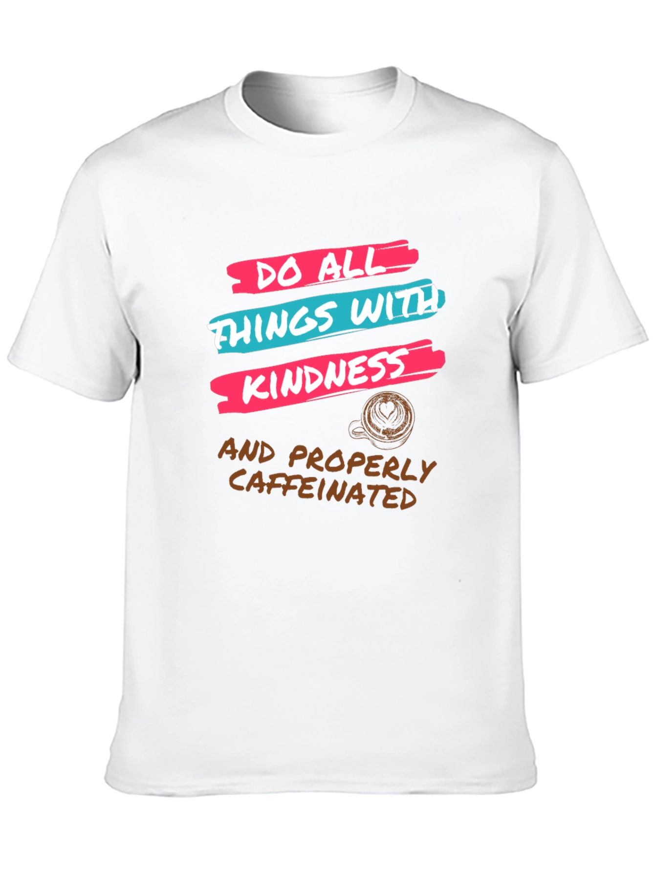 Kindness & Coffee T-Shirt - Graphic Tee