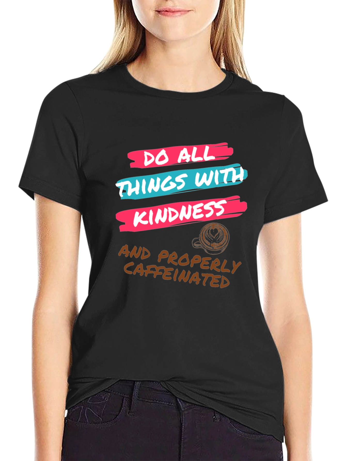 Kindness & Coffee T-Shirt - Graphic Tee