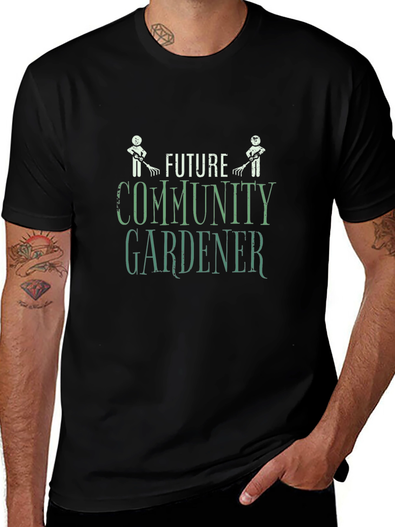 Future Community Gardener Graphic Tee