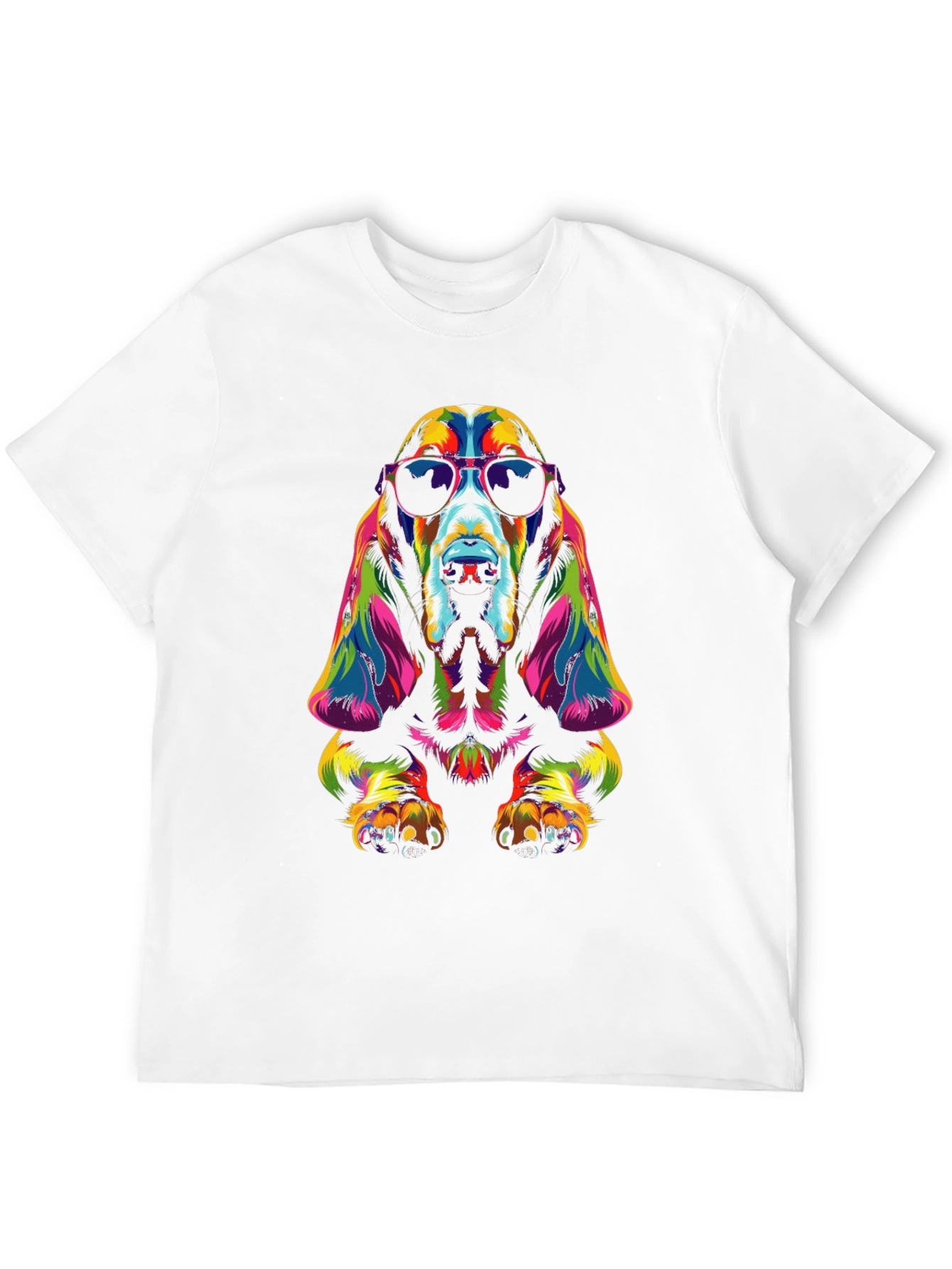 Cool Dog Graphic T-Shirt - Black