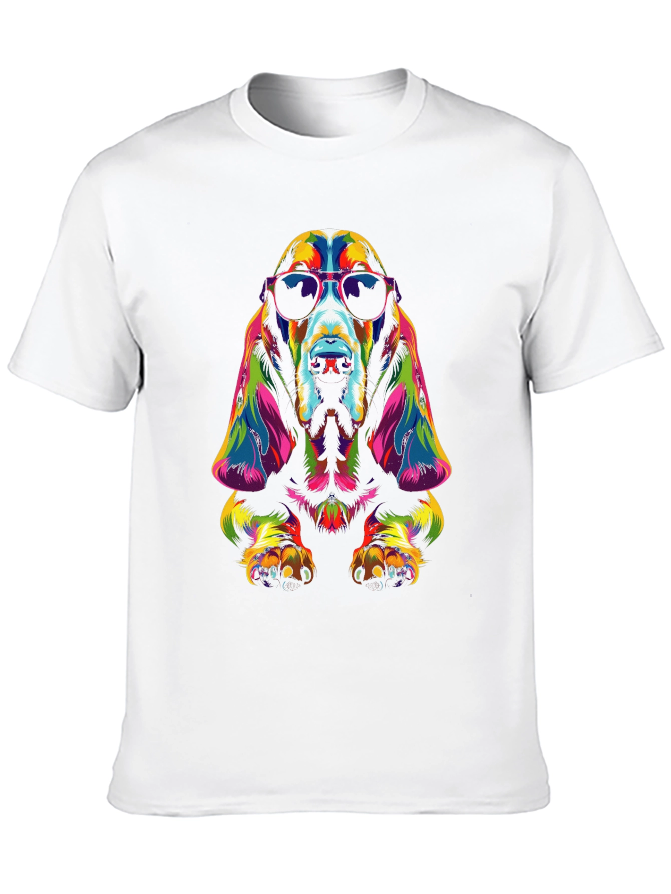 Cool Dog Graphic T-Shirt - Black