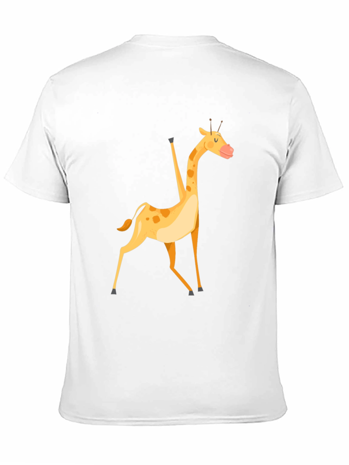 Giraffe Graphic Tee - Unisex Black T-Shirt