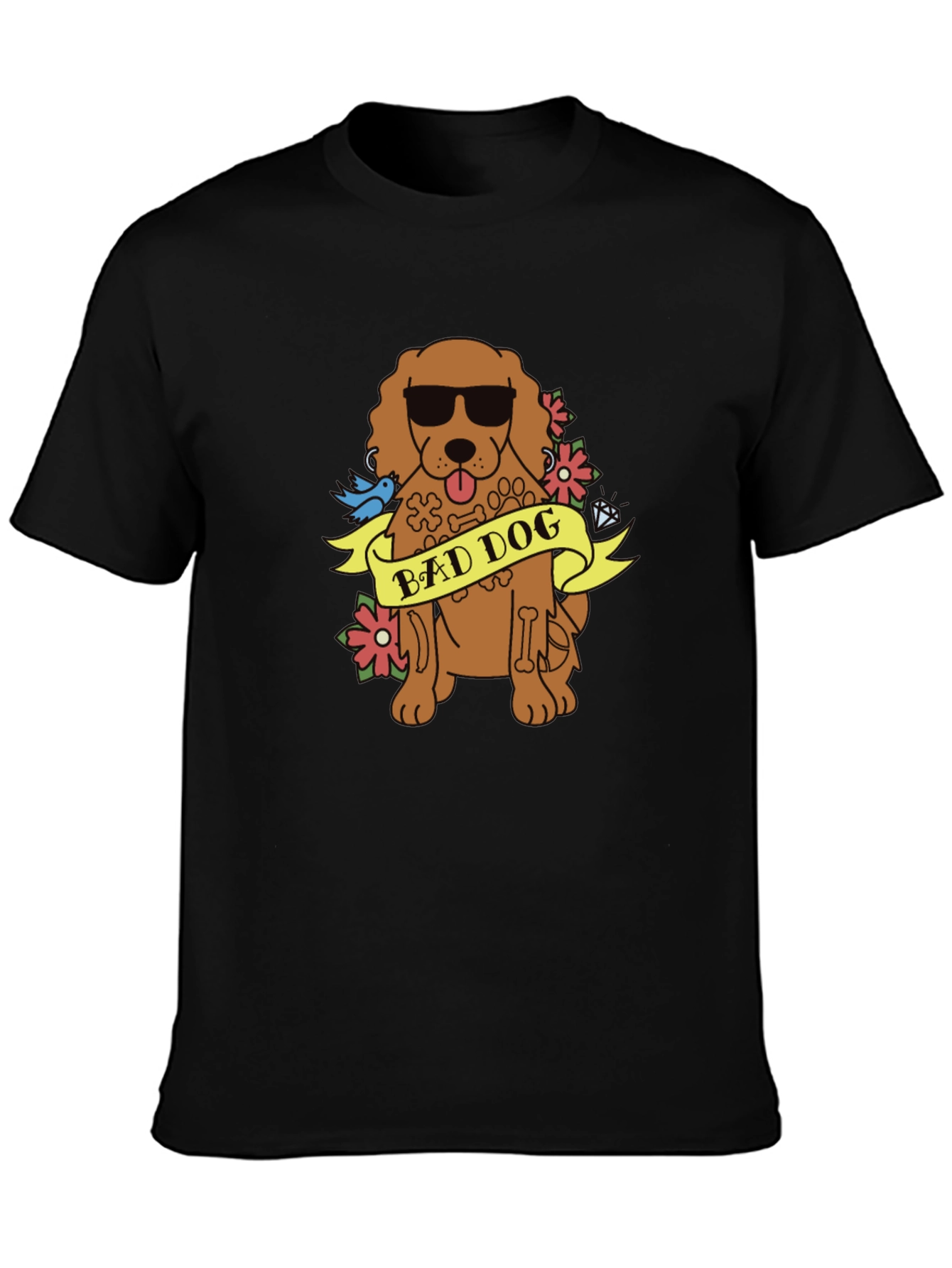 Bad Dog Graphic T-Shirt