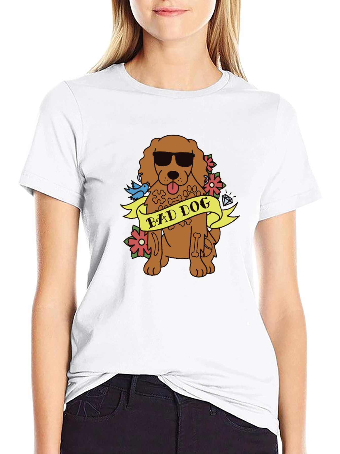 Bad Dog Graphic T-Shirt