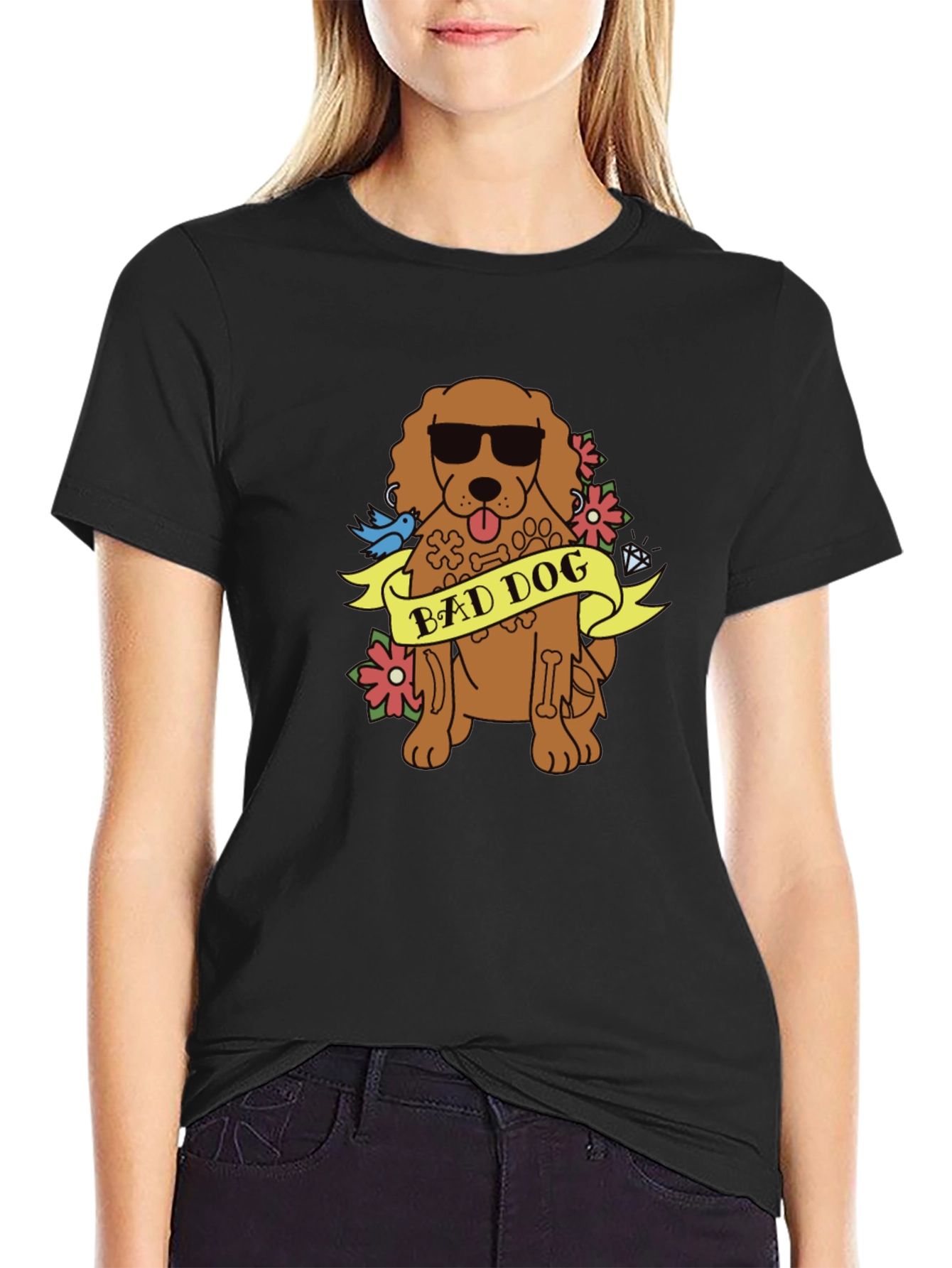 Bad Dog Graphic T-Shirt