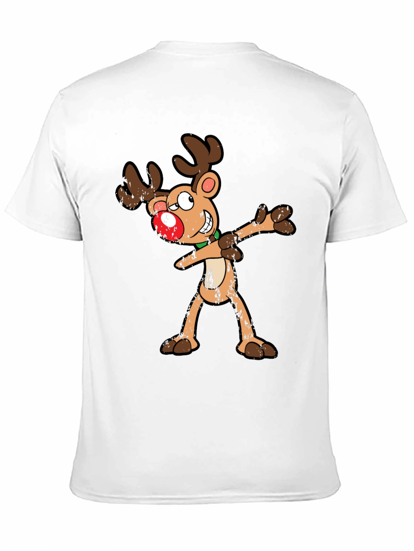 Dabbing Reindeer Graphic Tee