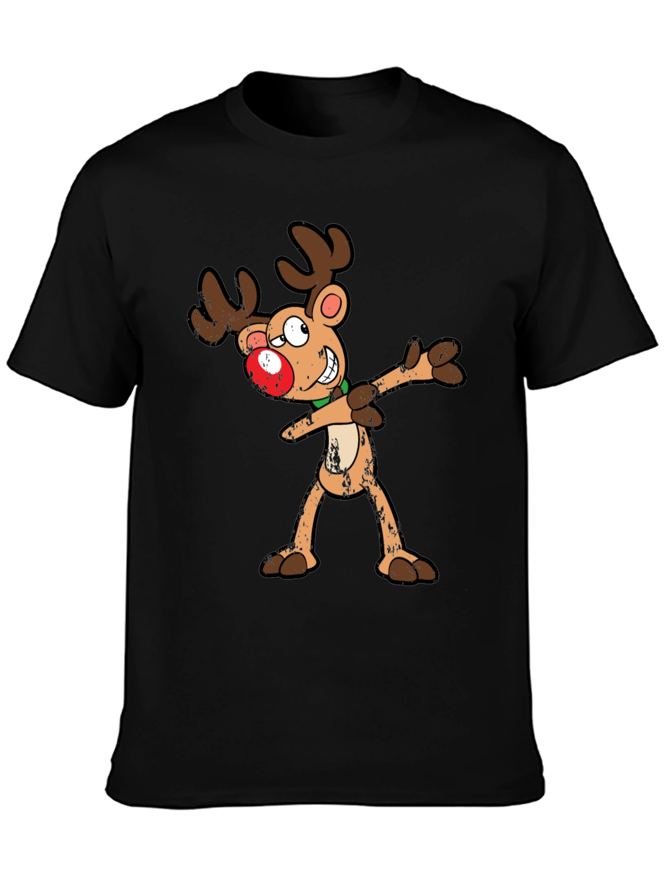 Dabbing Reindeer Graphic Tee