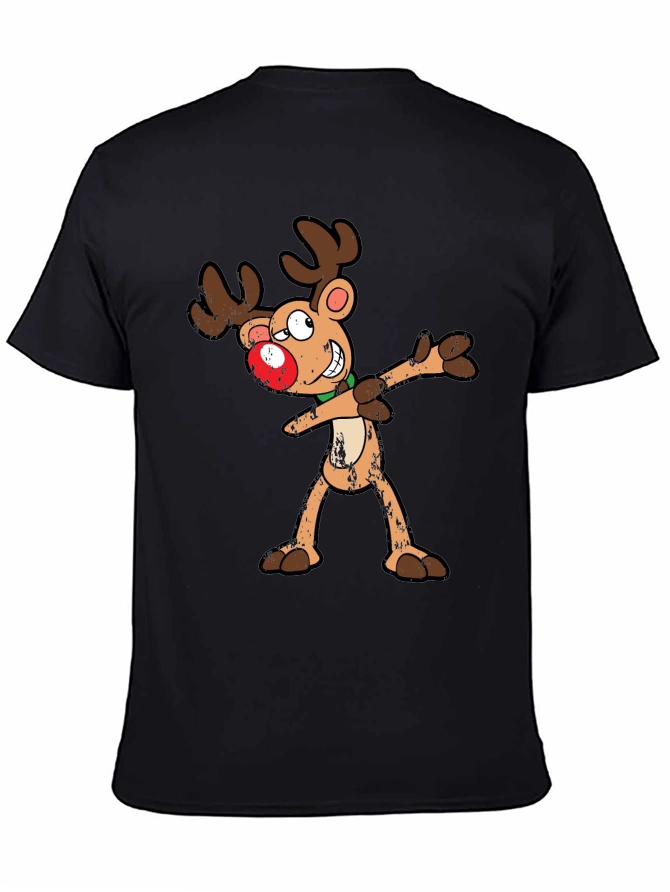 Dabbing Reindeer Graphic Tee