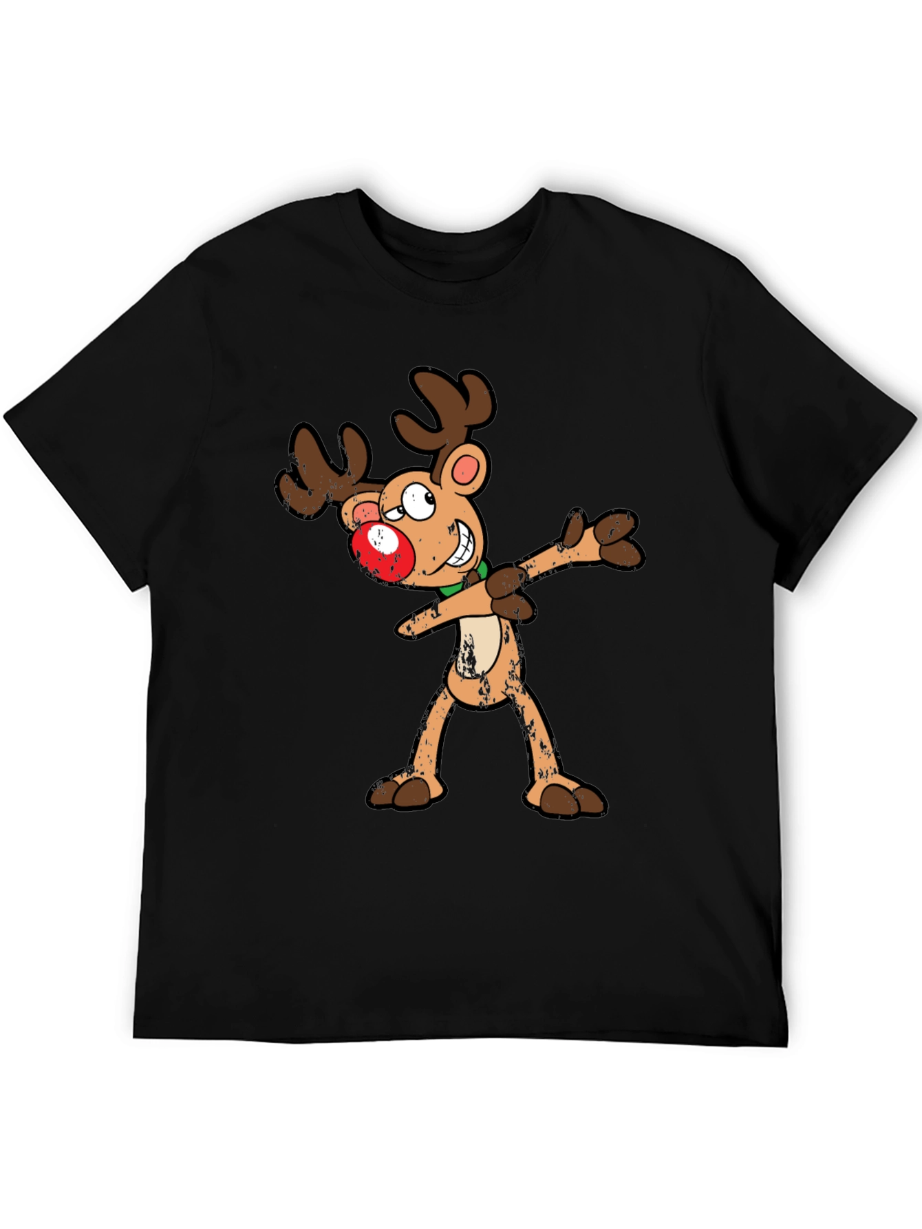 Dabbing Reindeer Graphic Tee