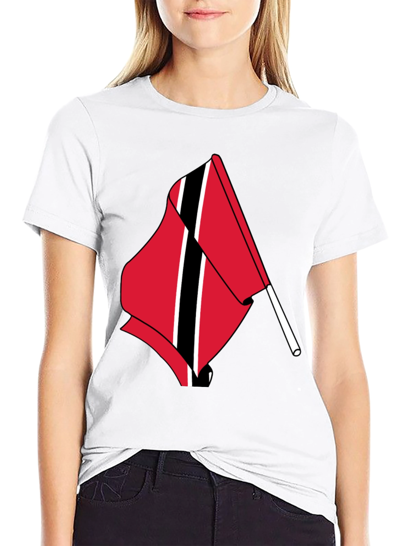 Trinidad & Tobago Flag Graphic T-Shirt