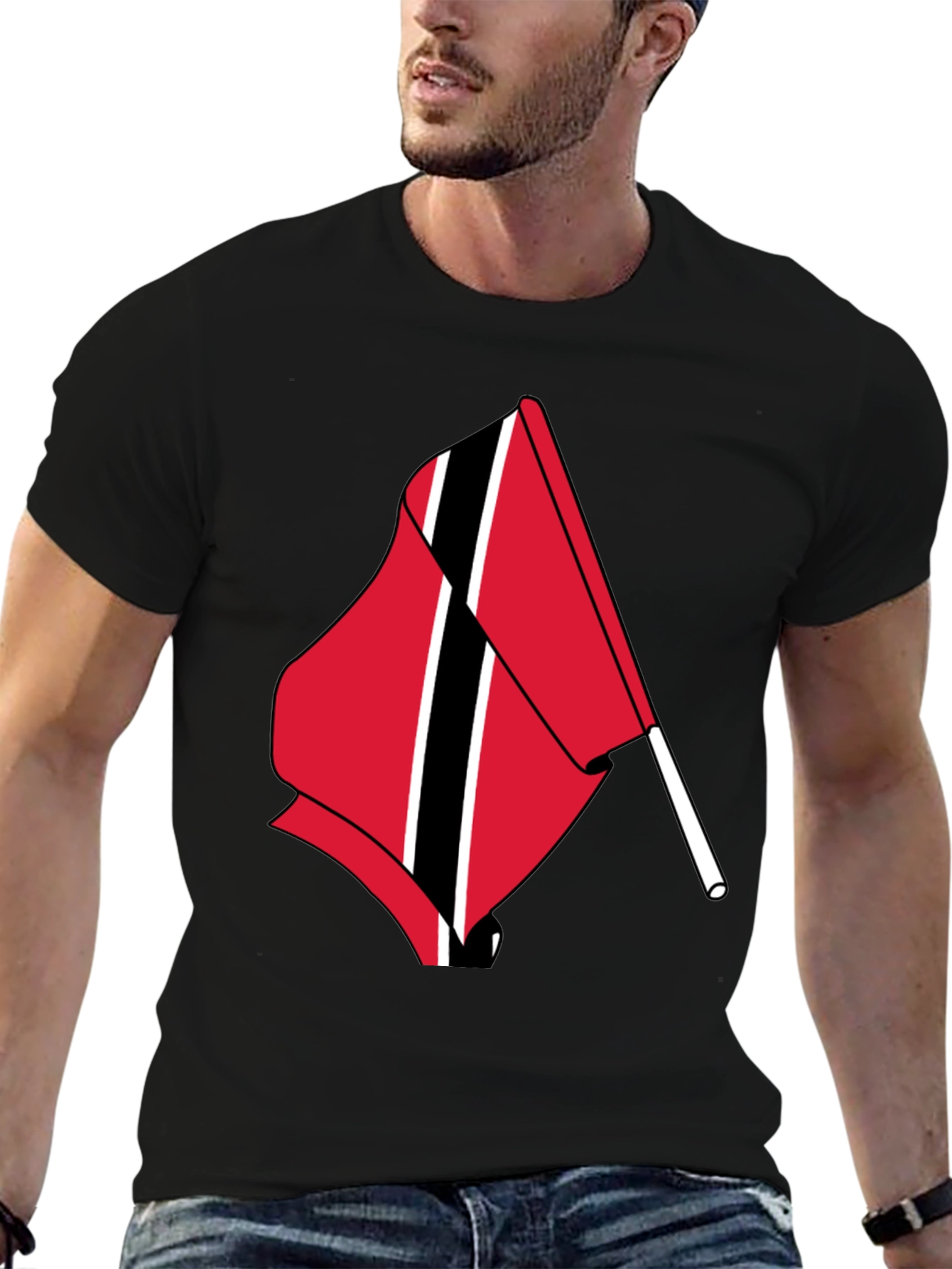Trinidad & Tobago Flag Graphic T-Shirt
