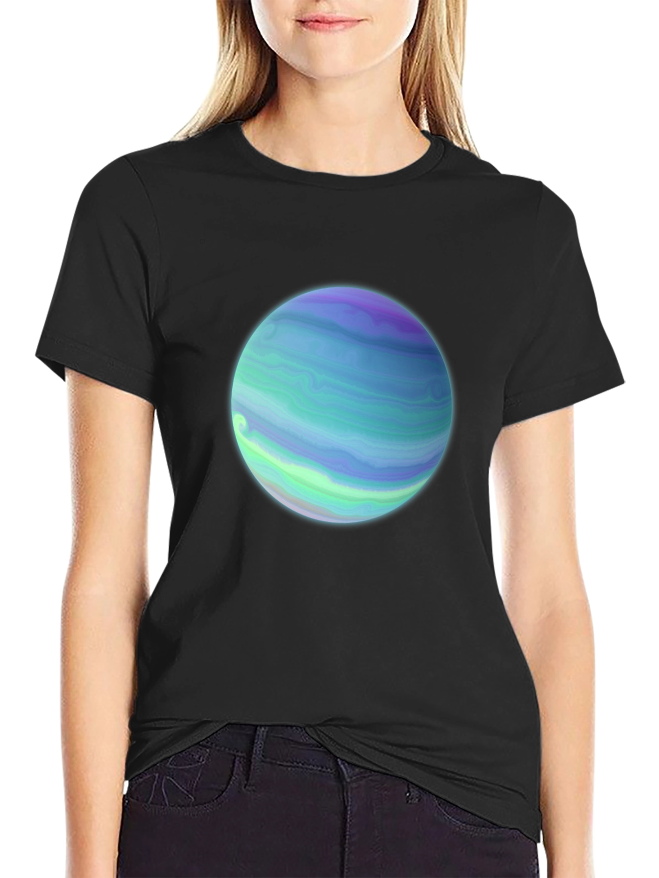 Planet Graphic Tee - Casual Style
