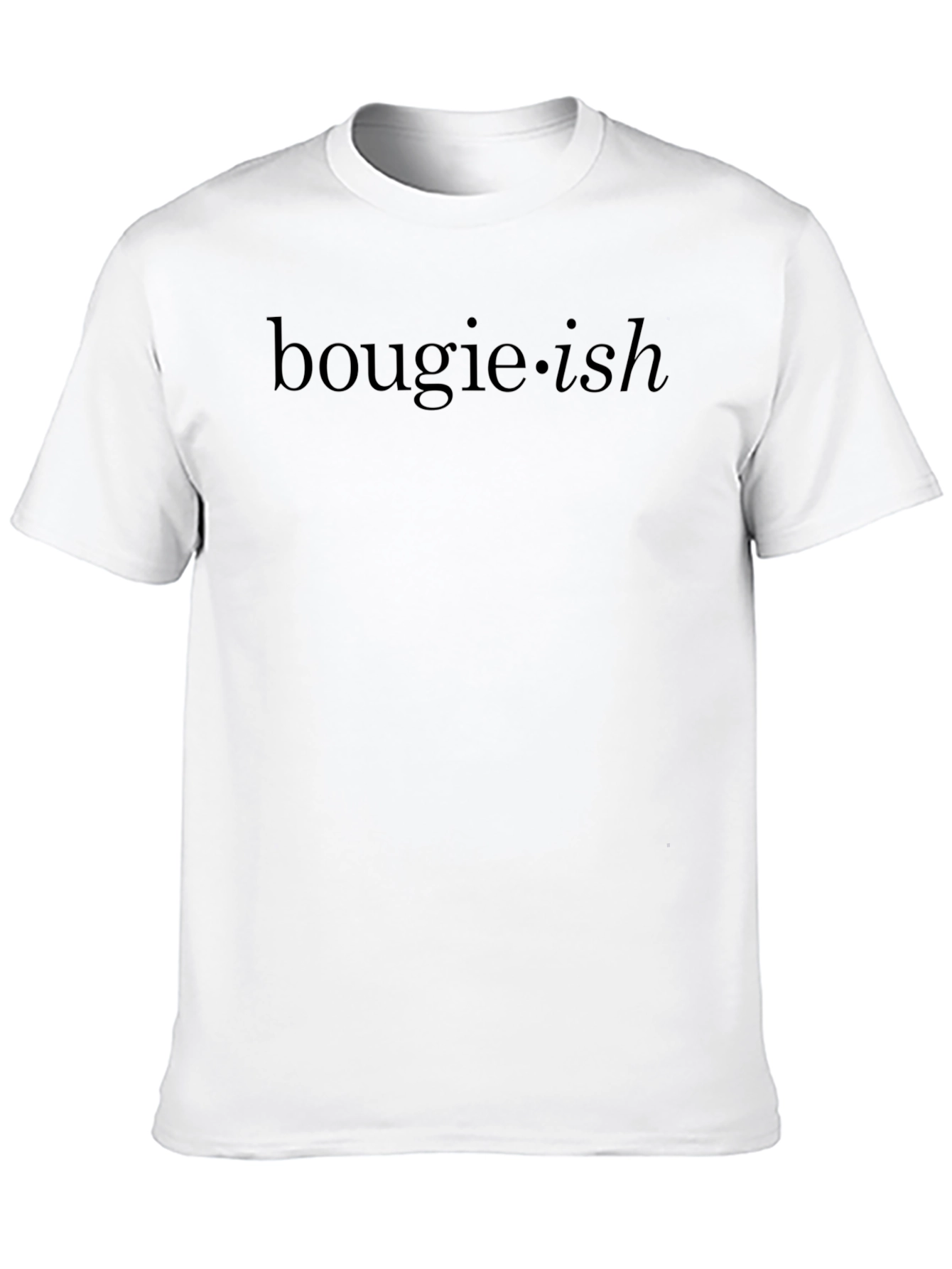 Bougie-ish Black Graphic Tee