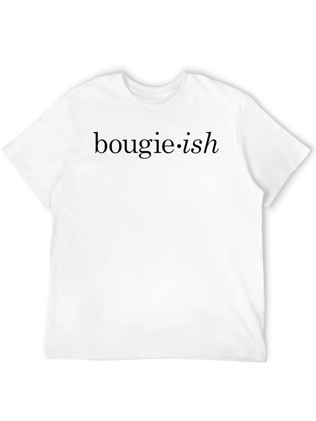Bougie-ish Black Graphic Tee